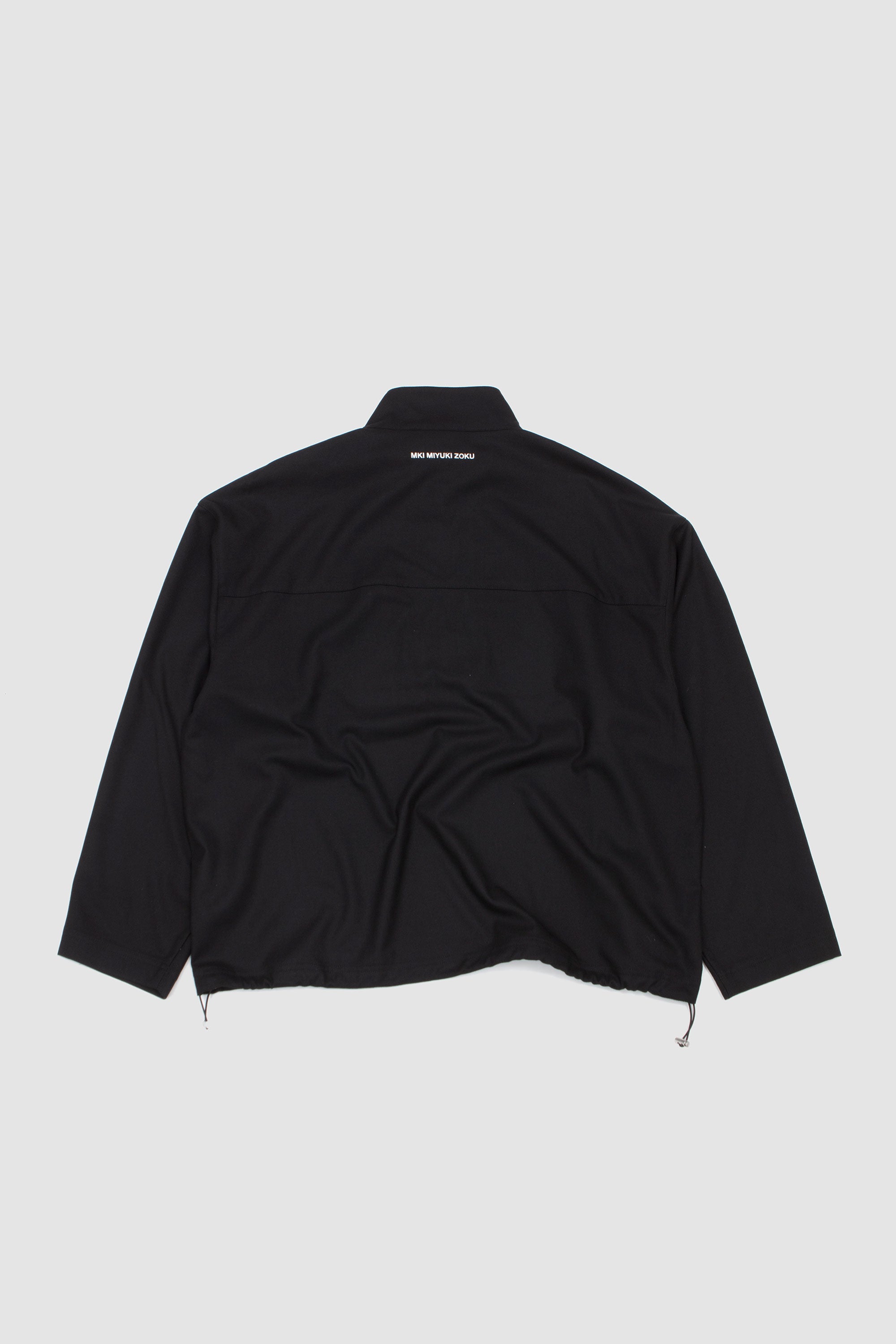 Suiting Quarter Zip Black_4