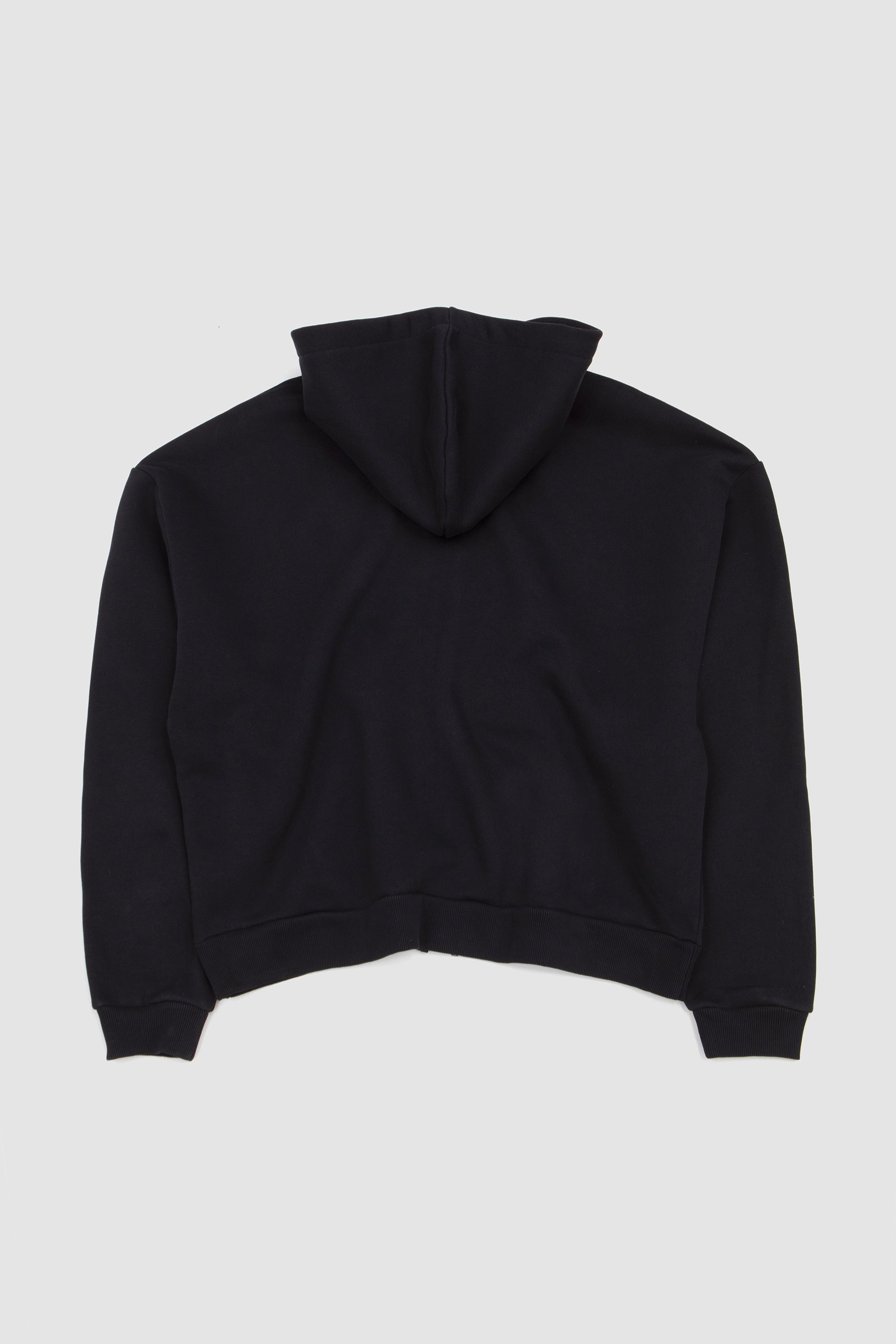Uniform Zip Hoody Black_4