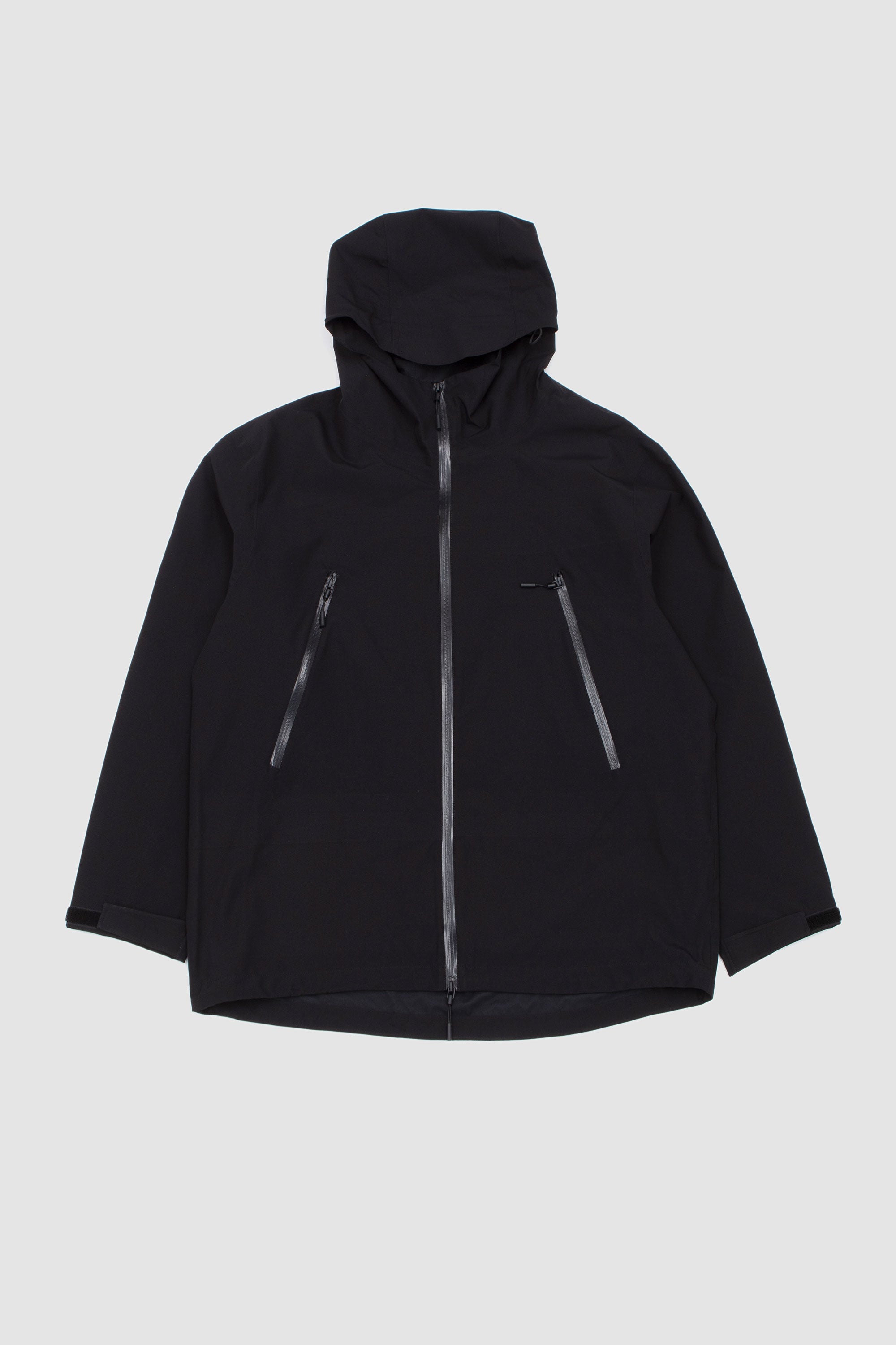 V3 Shell Hooded Jacket Black_1