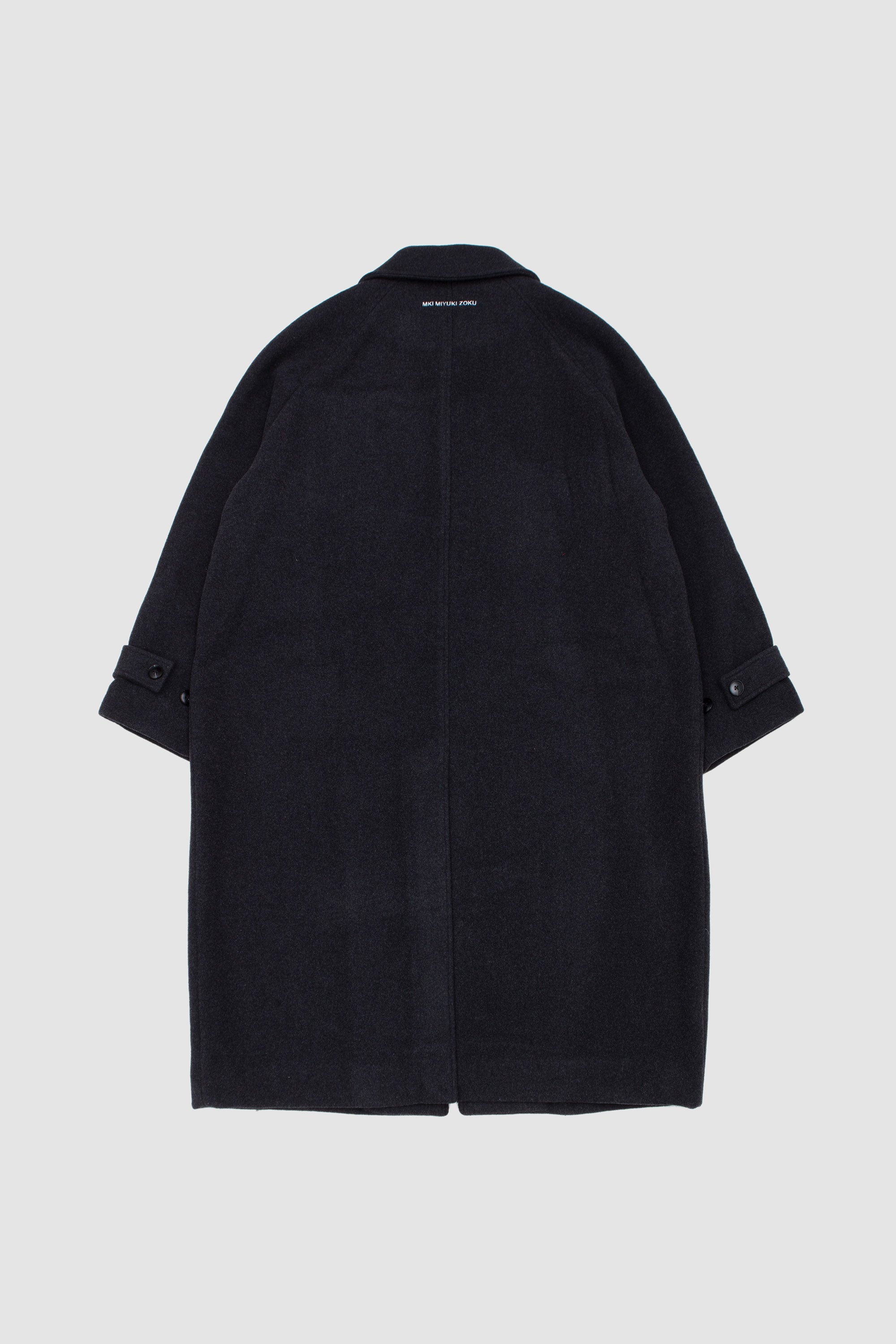 Wool Car Coat Charcoal_5