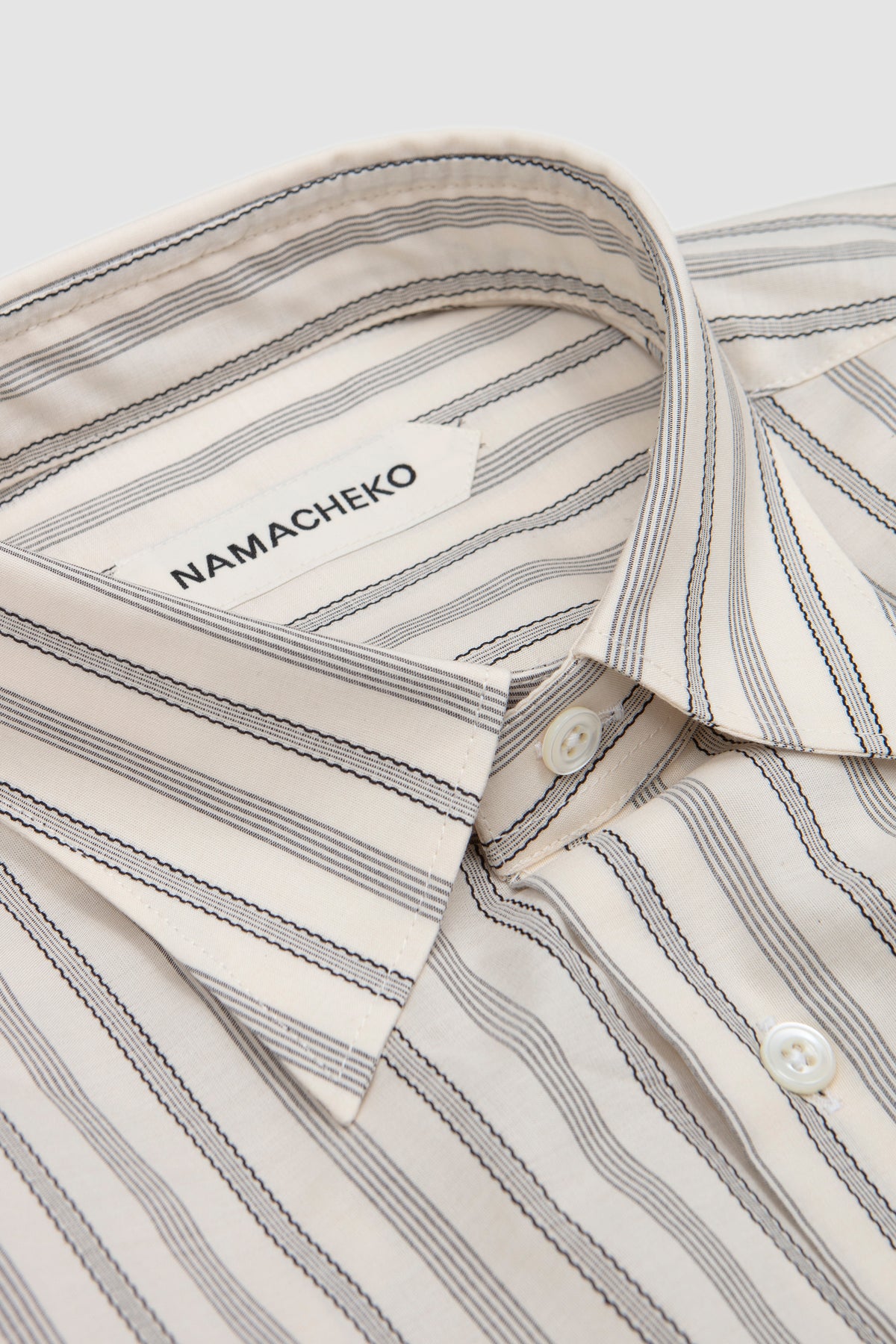 Colt Shirt Black White Stripe_2