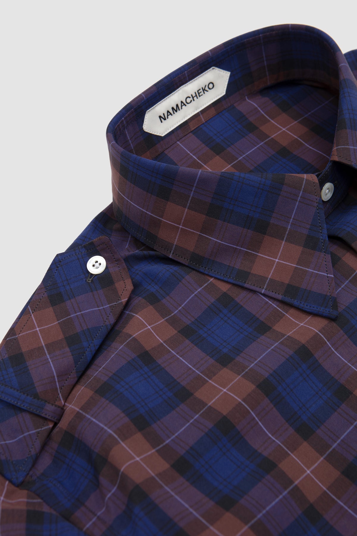 Firmin Shirt Royal Purple Check_2