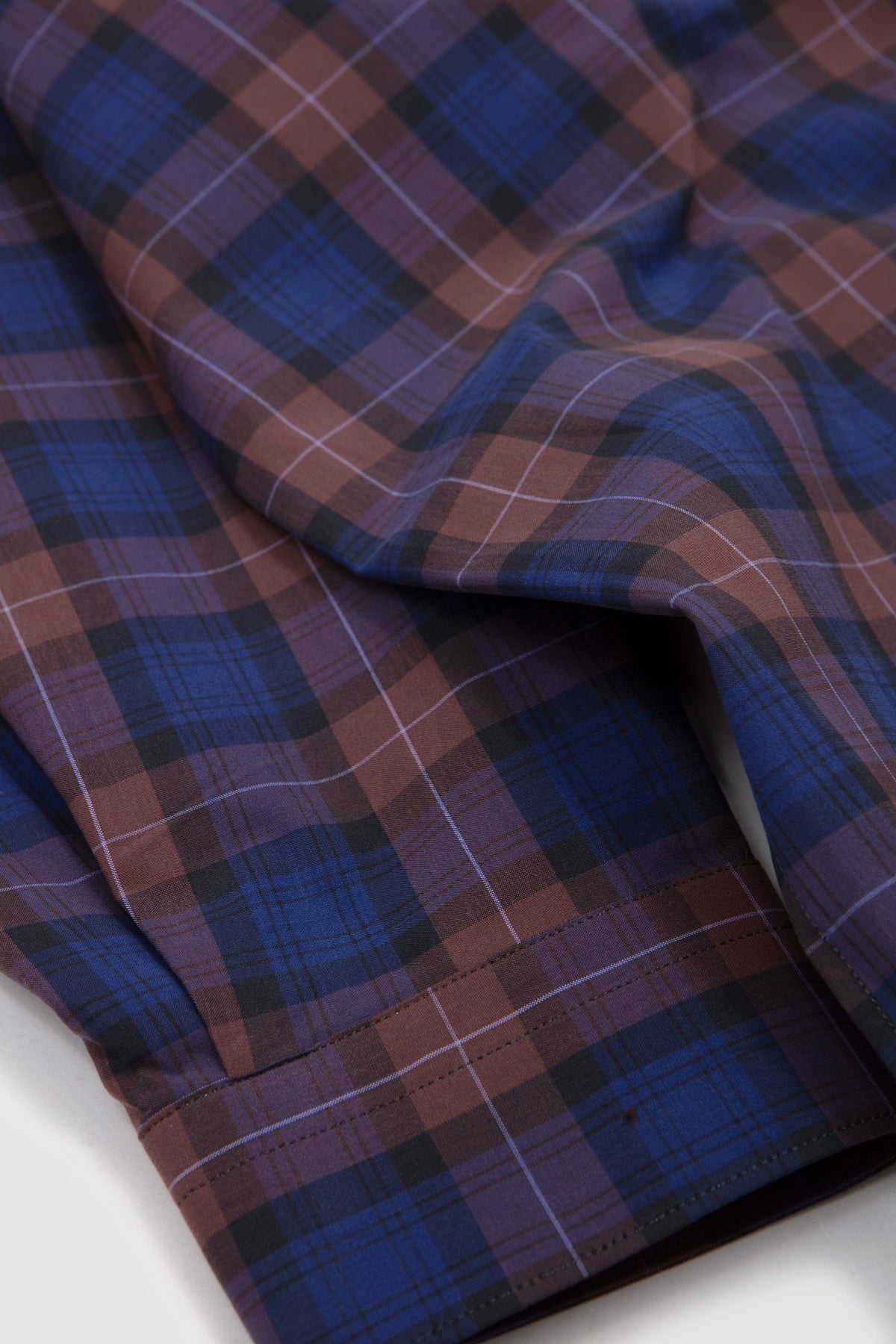 Firmin Shirt Royal Purple Check_3