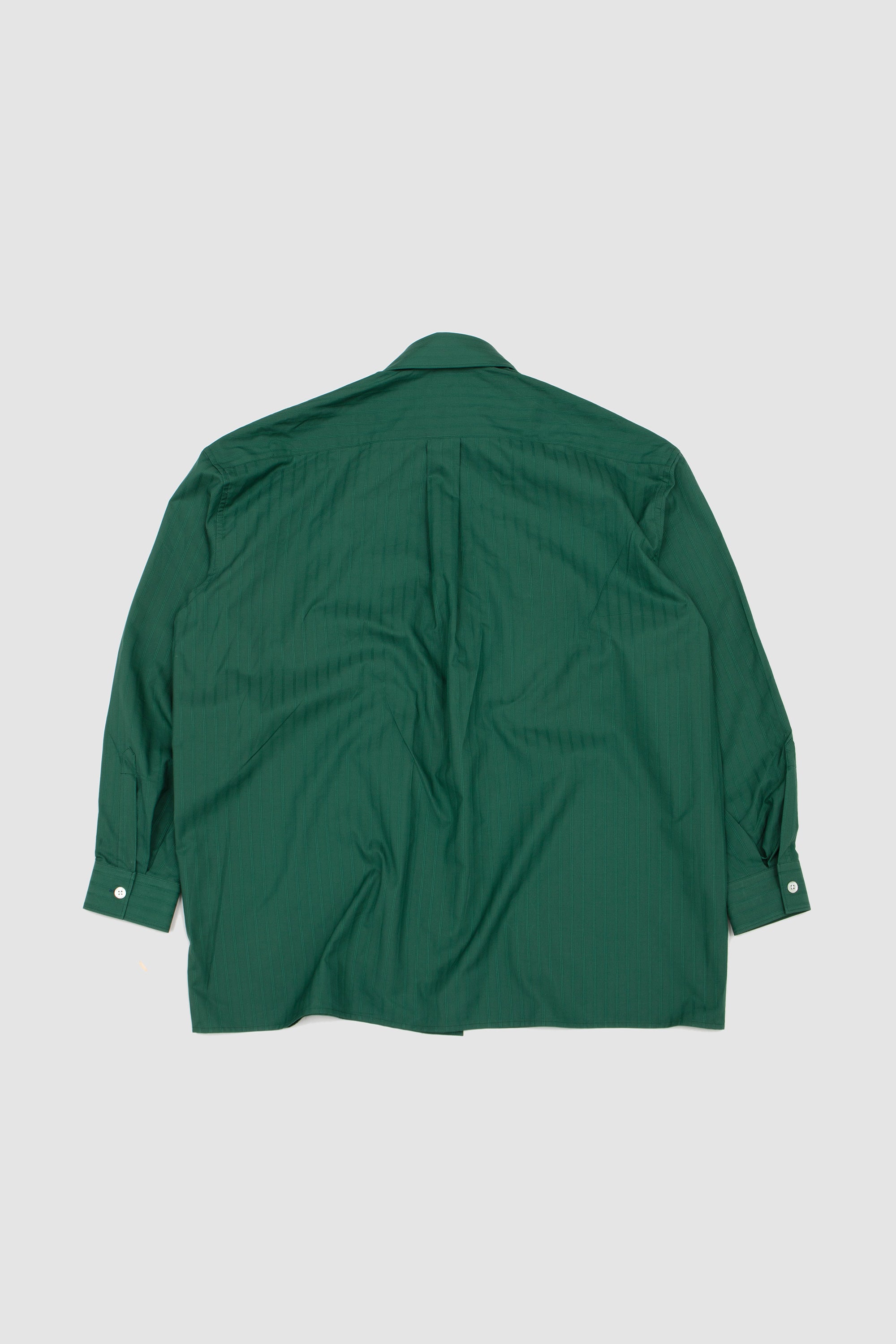 Grinda Shirt Deep Forest Stripe_4