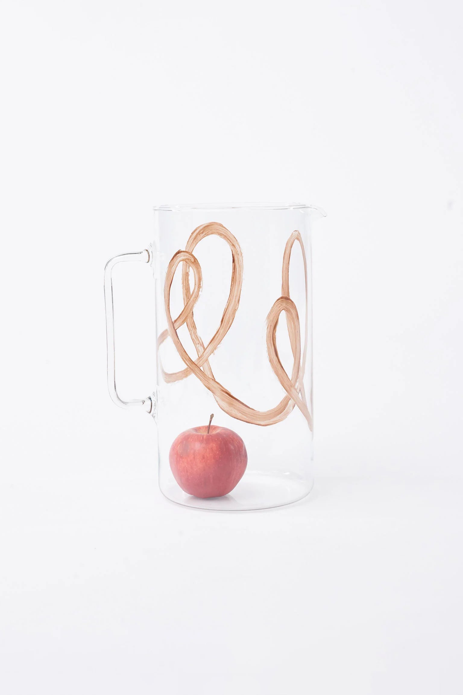 Soft Serve Pitcher Brown Swirl