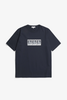 SPORTIVO STORE_Holger Post Stamp Print T-Shirt Dark Navy_4