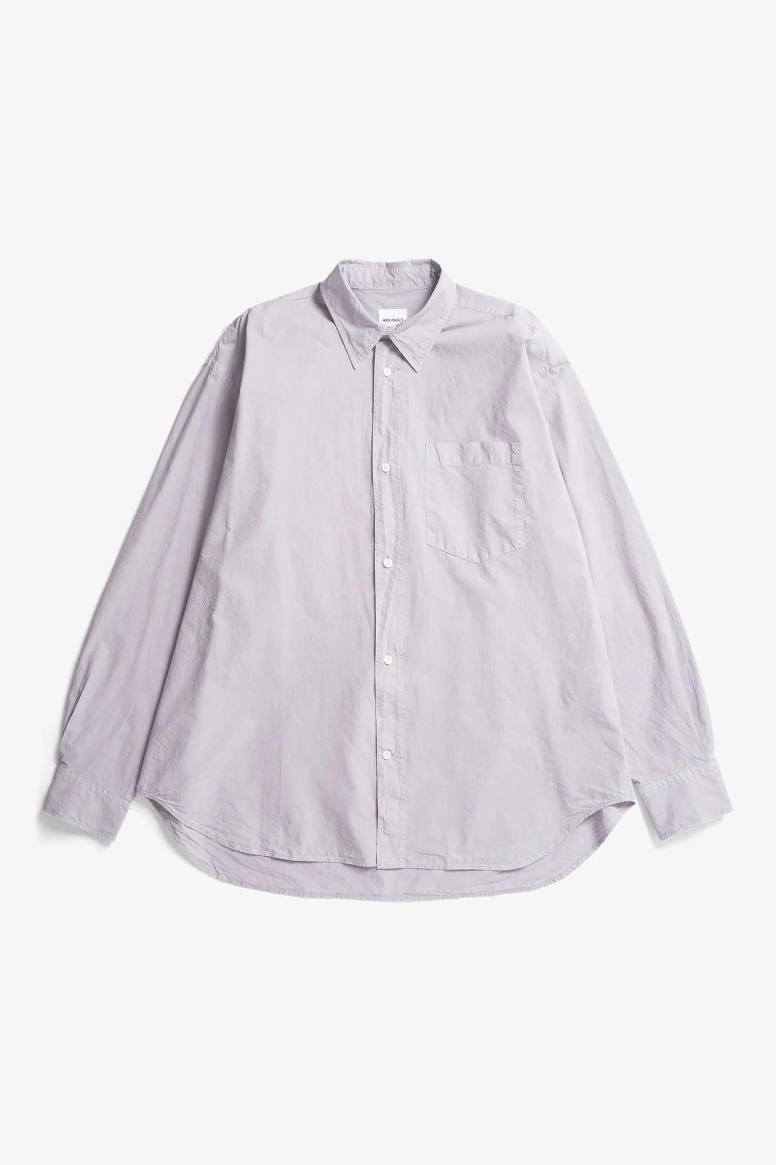 Ole Cotton Tencel Shirt Crocus Purple