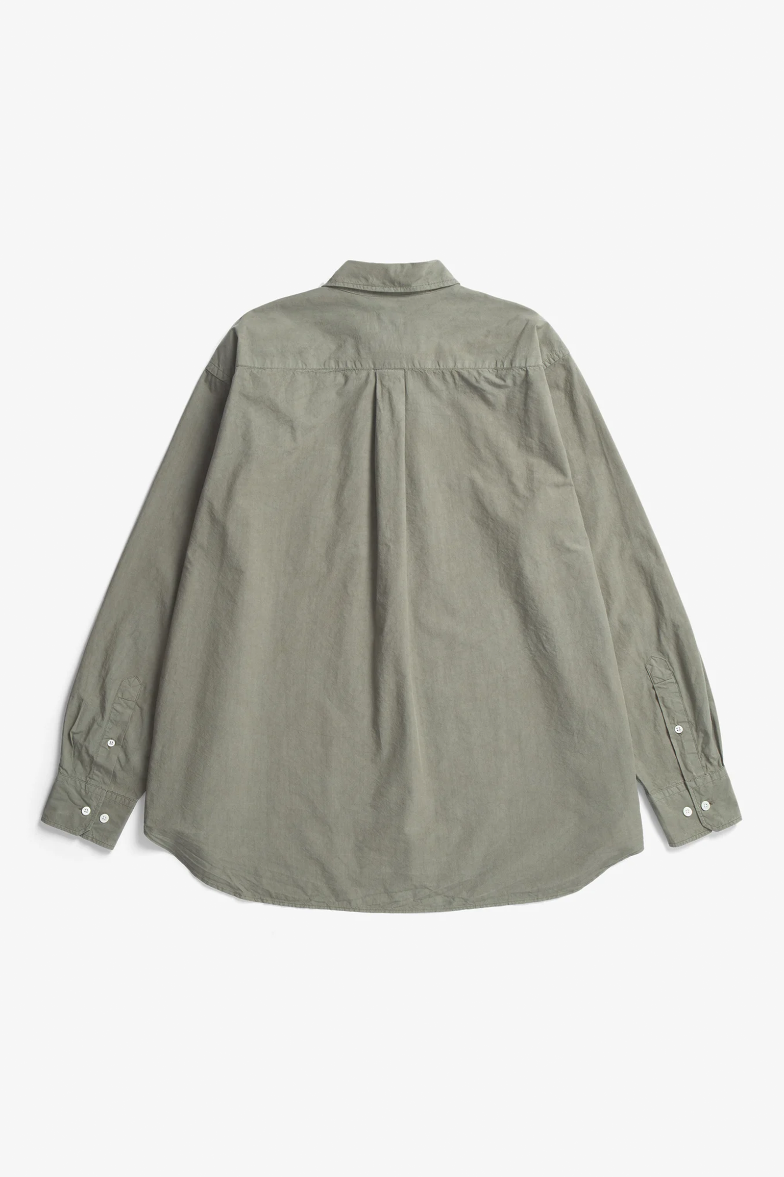 Ole Cotton Tencel Shirt Mid Khaki_4