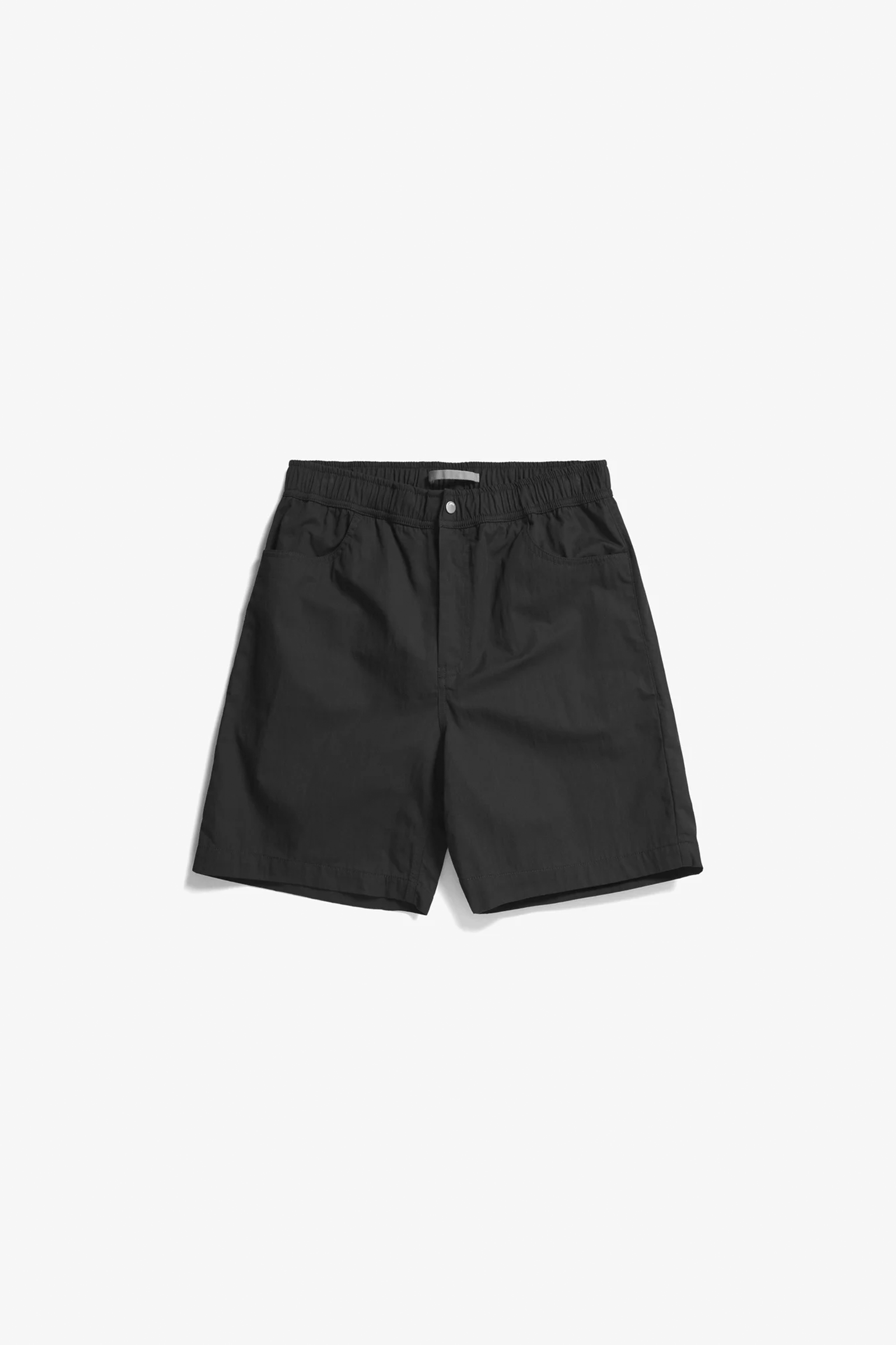 Ragnar Fine Broken Twill Shorts Black_1