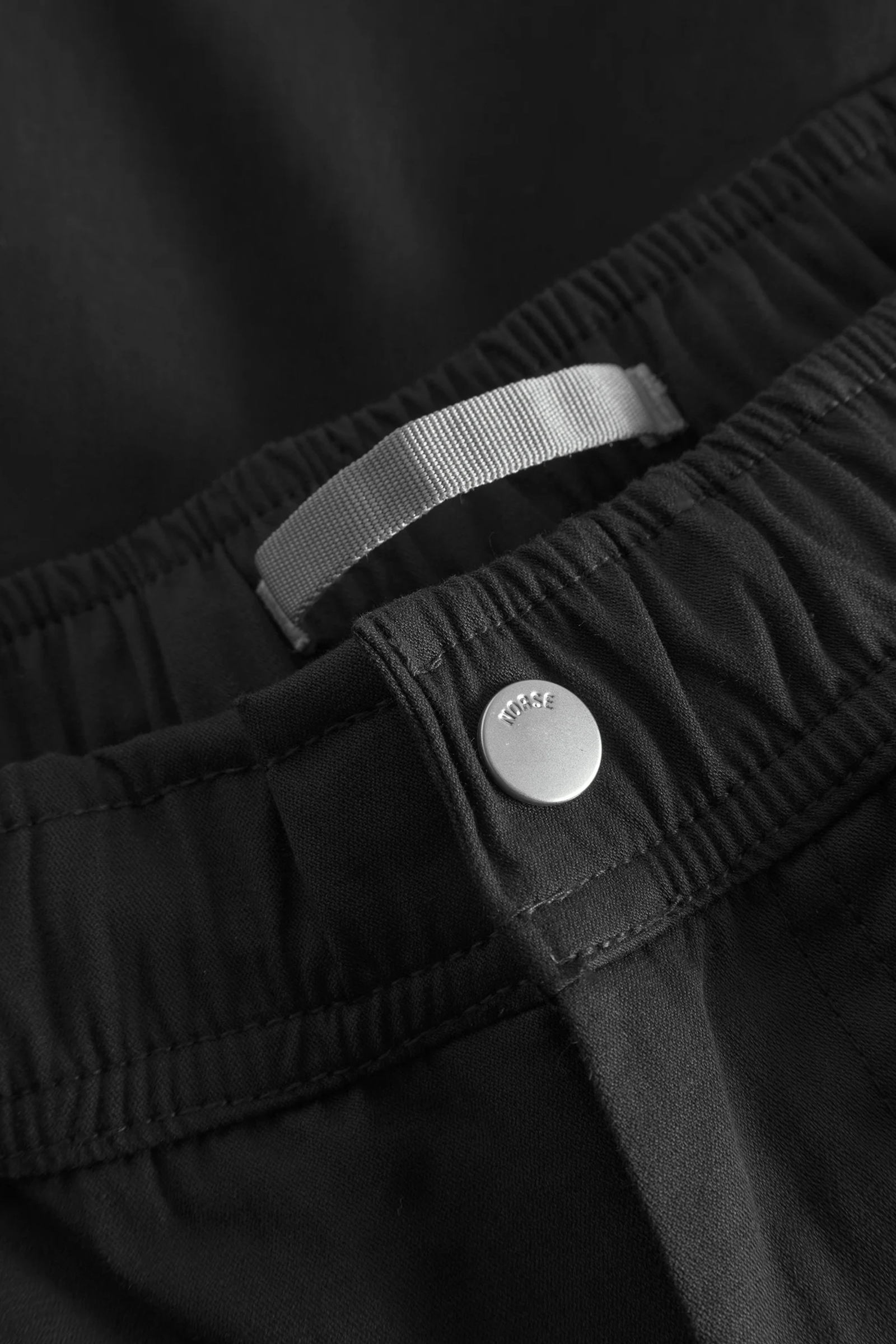 Ragnar Fine Broken Twill Shorts Black_5