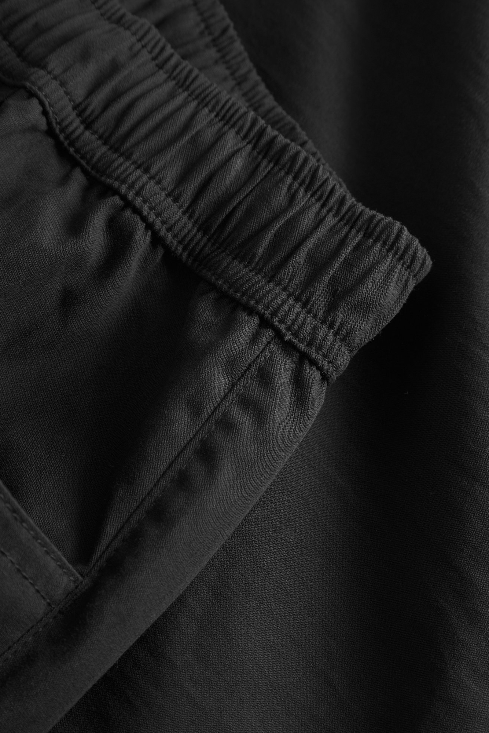 Ragnar Fine Broken Twill Shorts Black_6