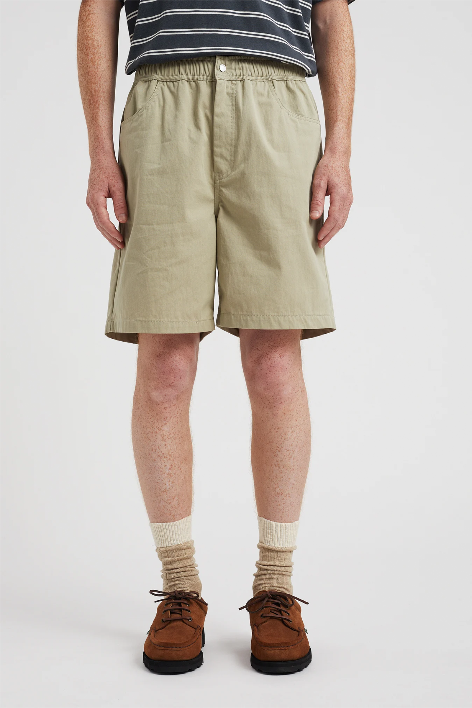 Ragnar Fine Broken Twill Shorts Elm