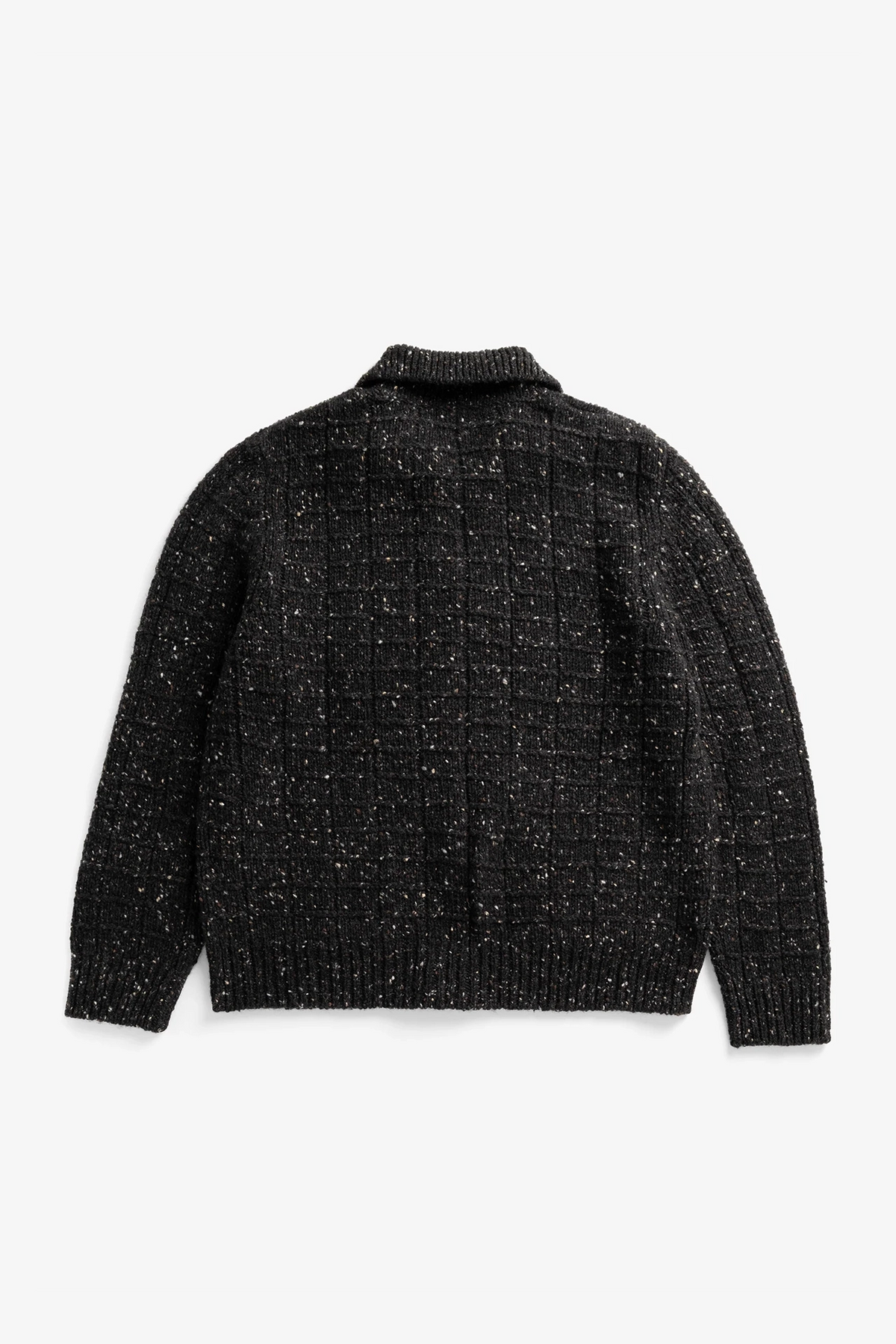 Aldrup Donegal Square Jacket Charcoal Melange_2