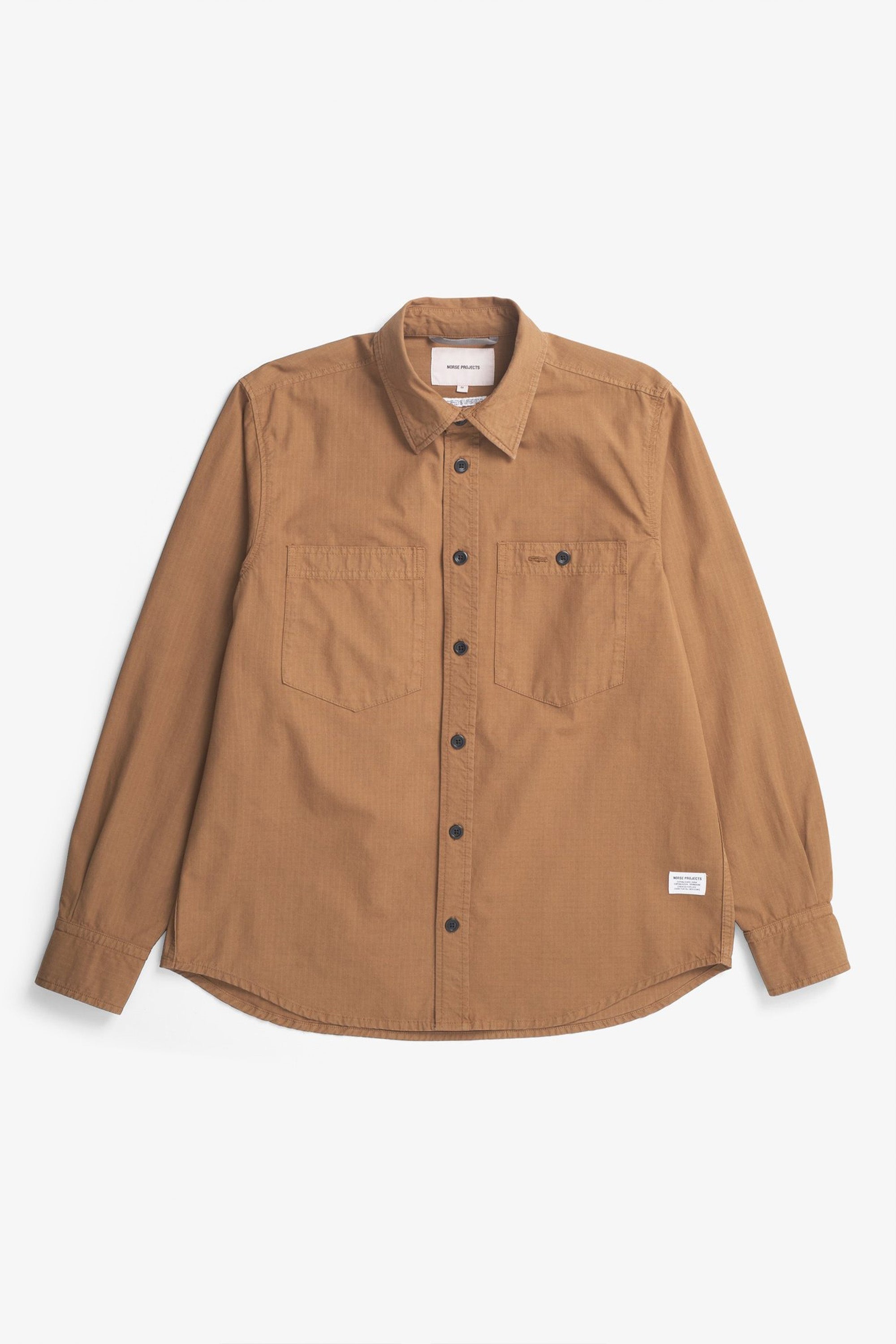 Algot Cotton Ripstop Relaxed Shirt Duck