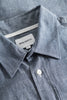 SPORTIVO STORE_Algot Relaxed Cotton Linen Shirt Dark Navy_3