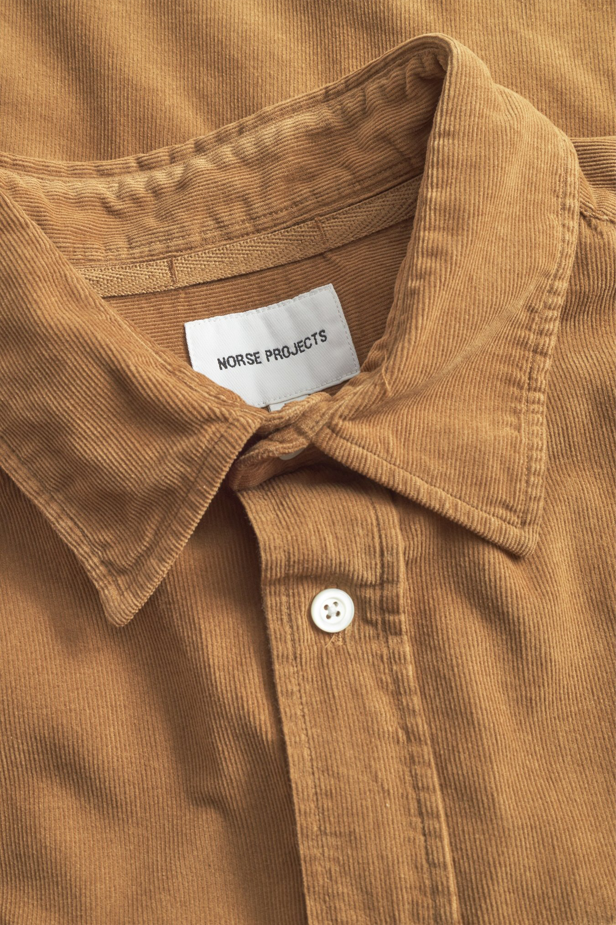 Algot Relaxed Micro Cord Shirt Duck
