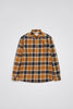 SPORTIVO STORE_Anton Org. Flannel Check Shirt Cumin Yellow