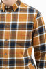 SPORTIVO STORE_Anton Org. Flannel Check Shirt Cumin Yellow_6