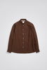 SPORTIVO STORE_Anton Org. Flannel Shirt Rust Brown