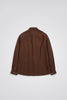 SPORTIVO STORE_Anton Org. Flannel Shirt Rust Brown_3