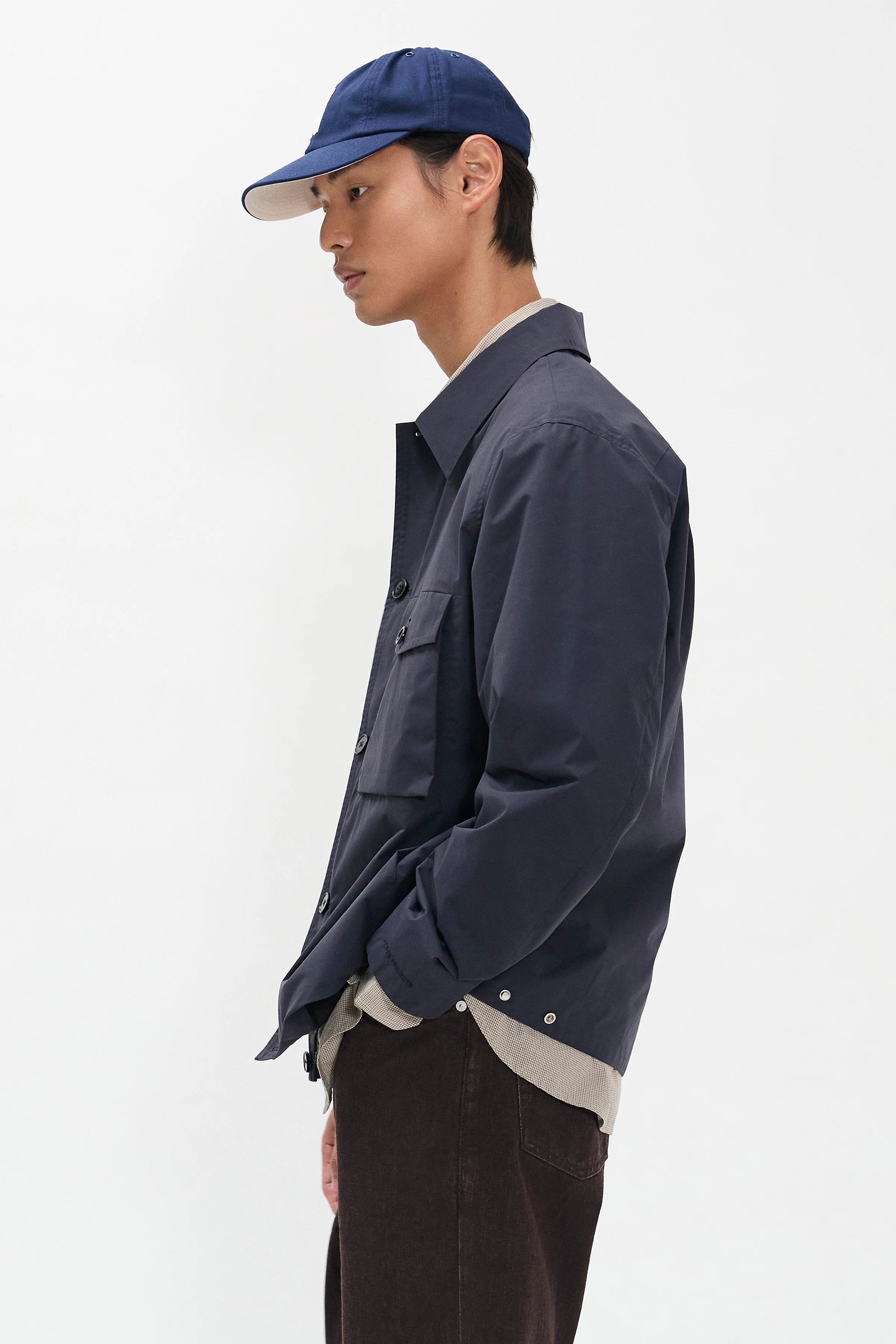 Arresskov Compact Cotton Overshirt Dark Navy_4