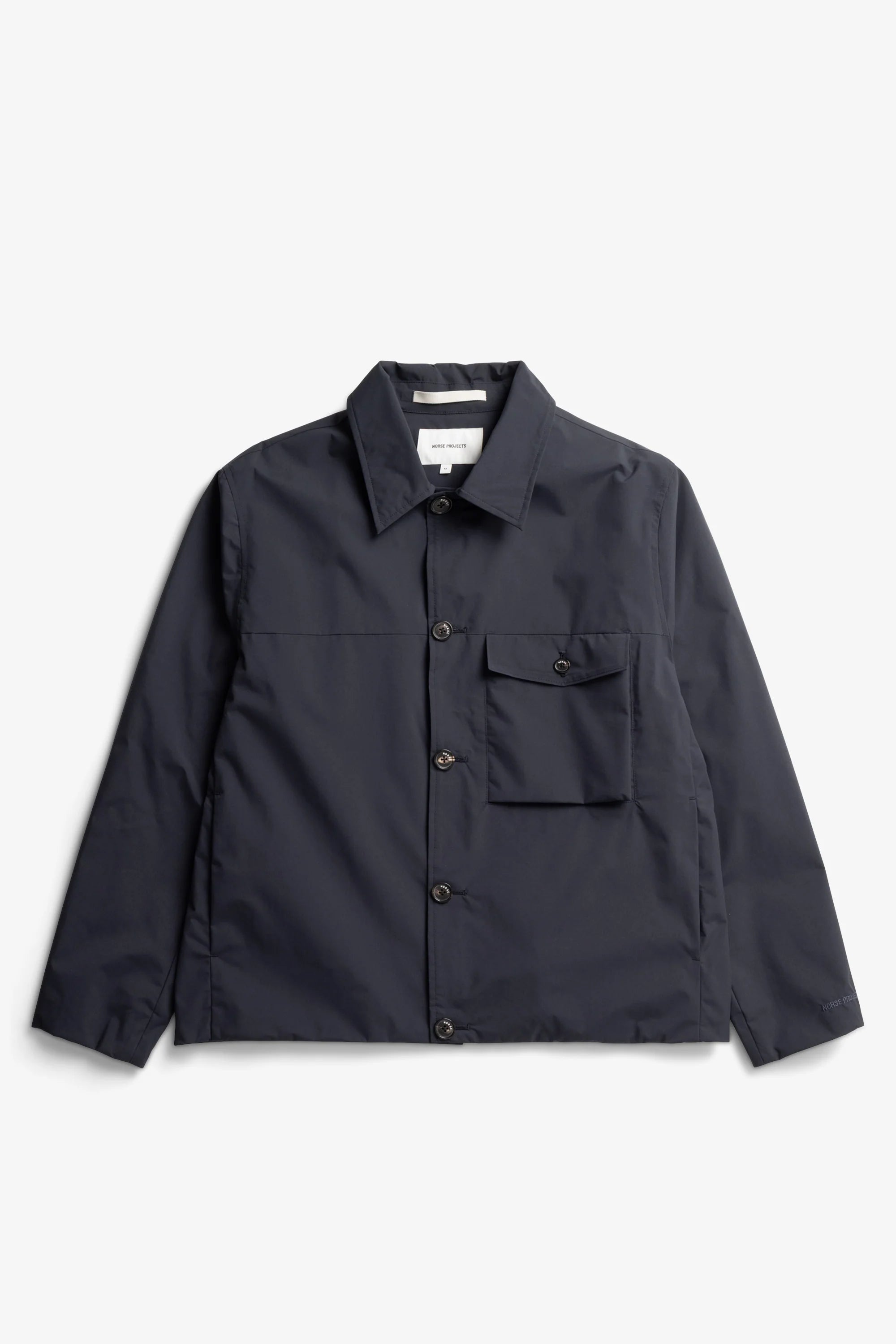 Arresskov Compact Cotton Overshirt Dark Navy_6