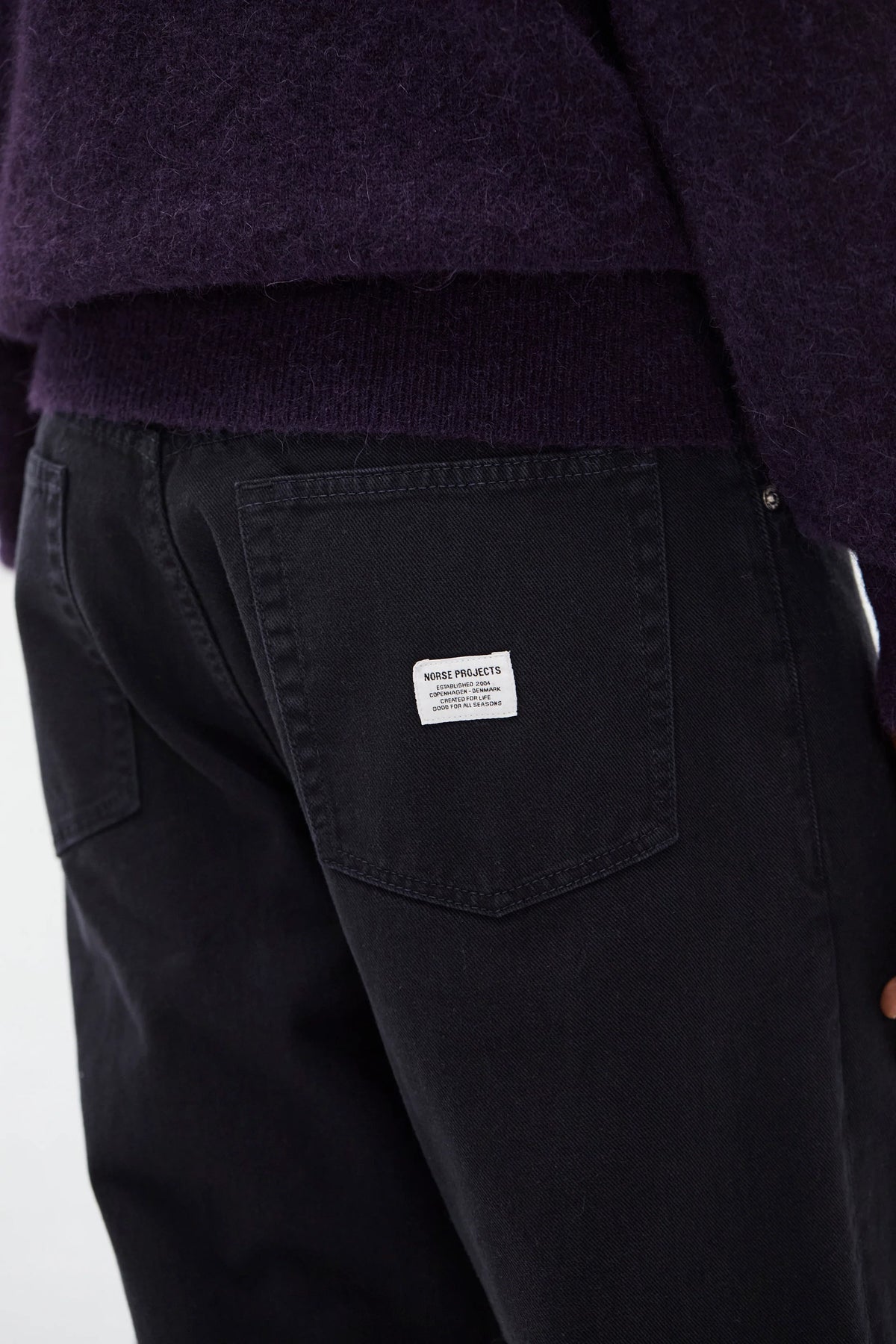 Nordmarka Broken Twill Chino Black_5