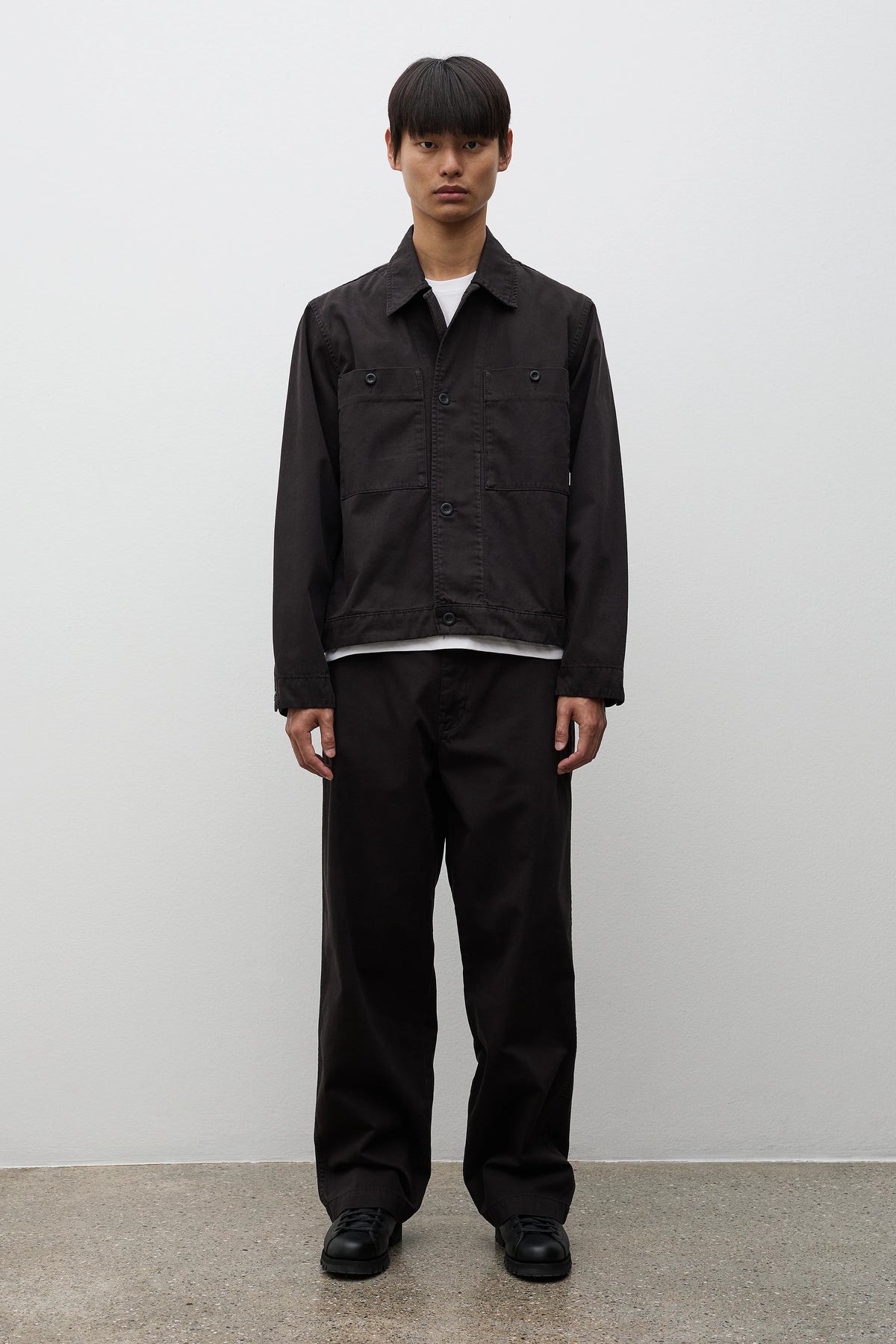 Korshavn Relaxed 5 Pocket Heavy Twill Black