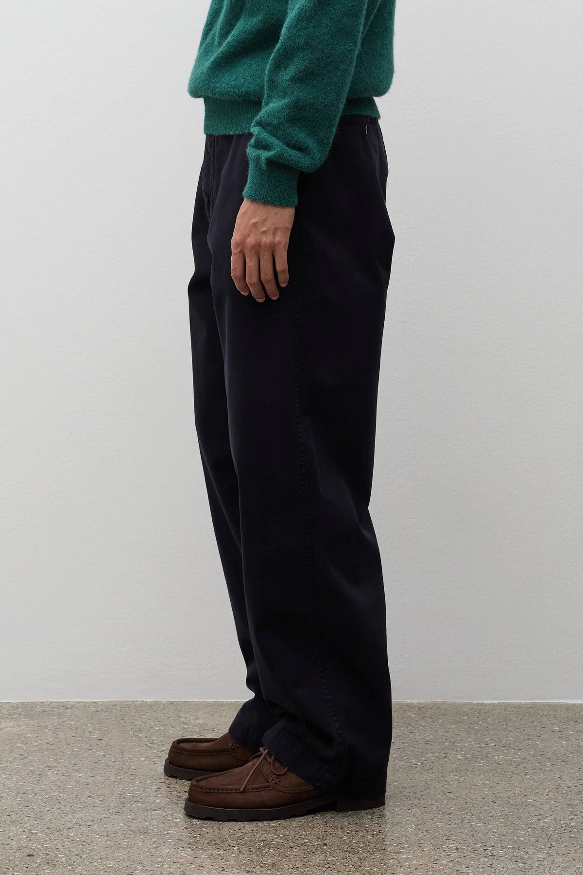 Nordmarka Broken Twill Chino Dark Navy_2