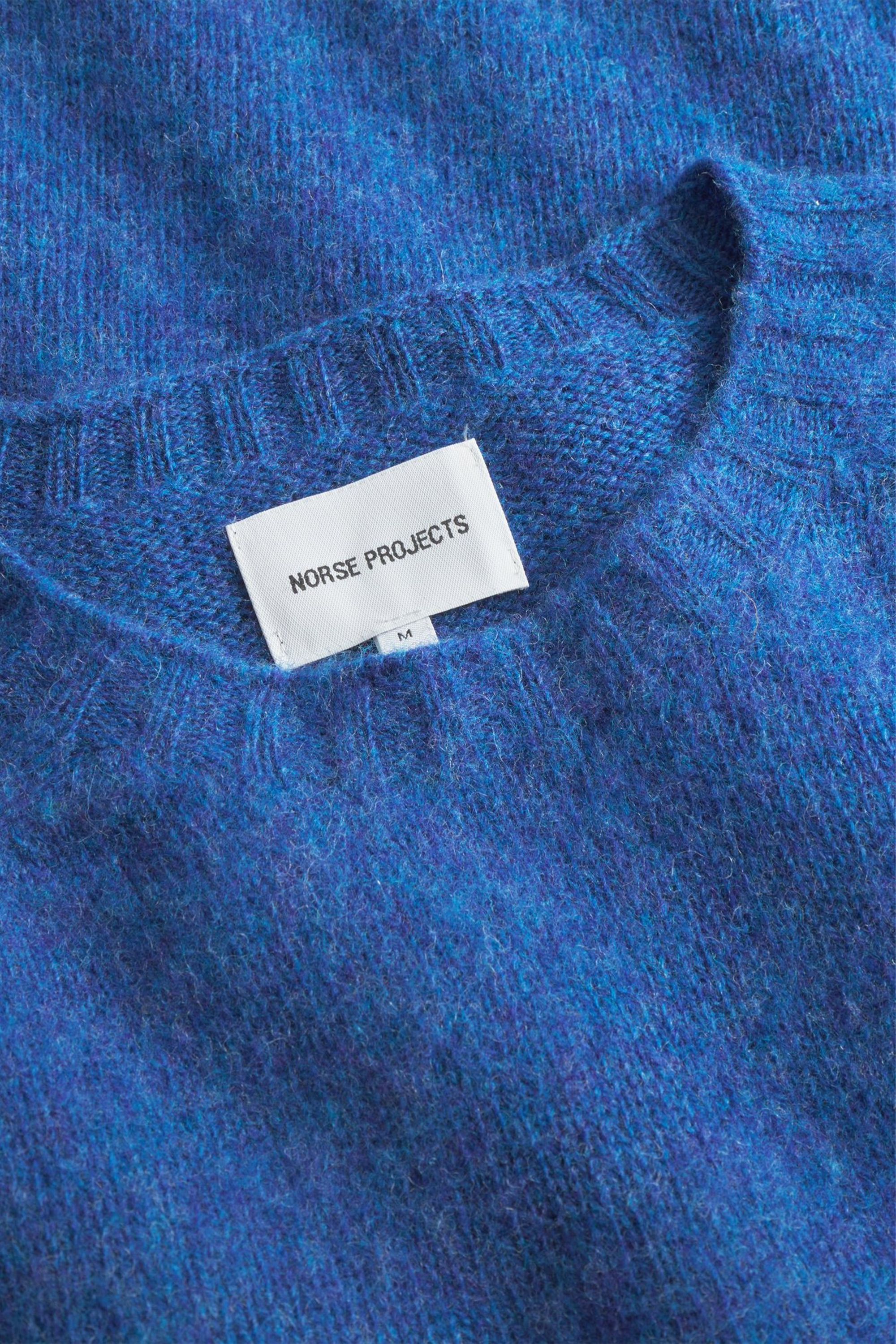 Birnir Brushed Lambswool Sweater Estate Blue_5