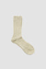 SPORTIVO STORE_Bjarki Neps Wool Rib Sock Ecru_3
