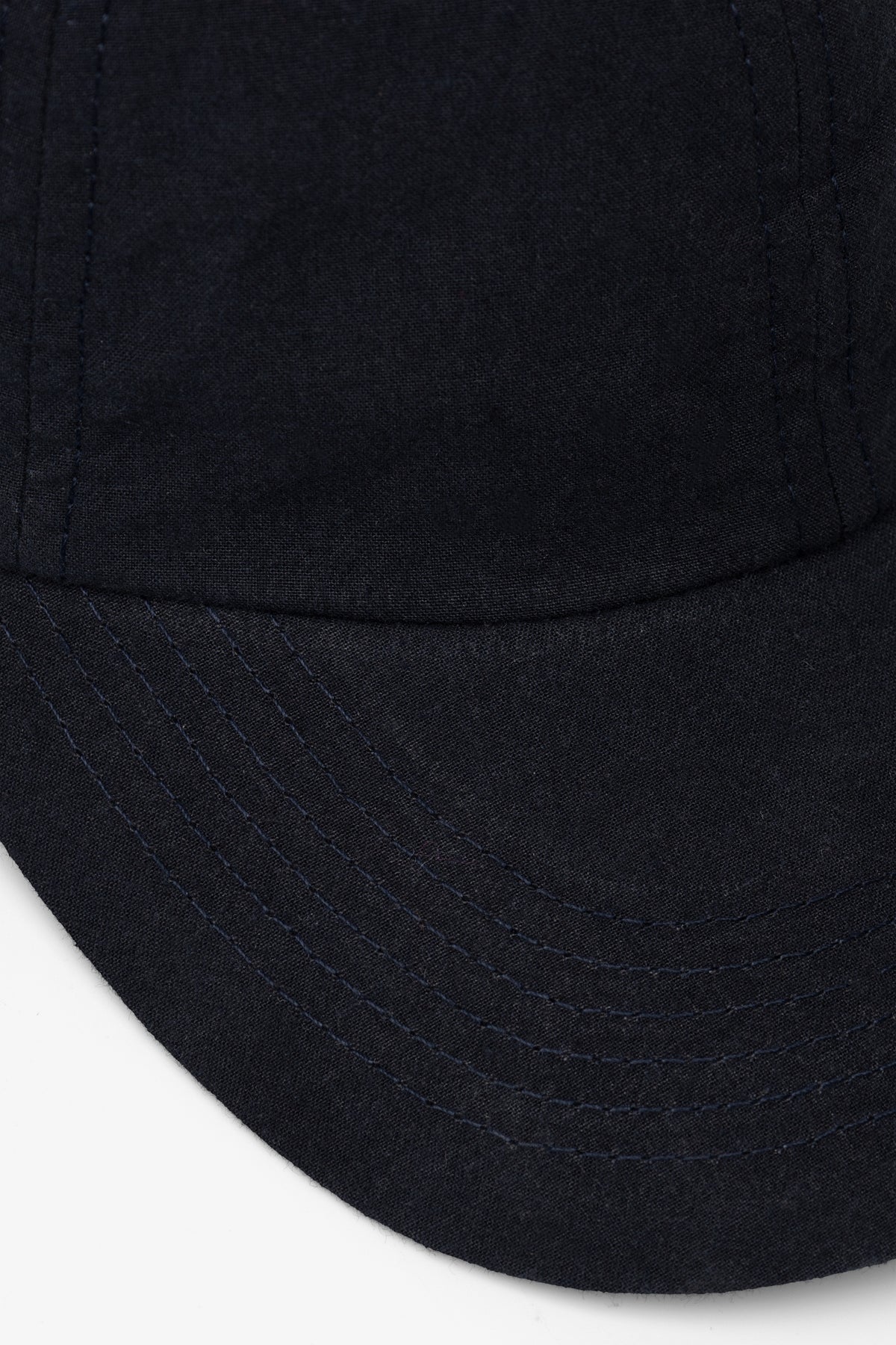 Buff Cloth 6-Panel Cap Dark Navy_3
