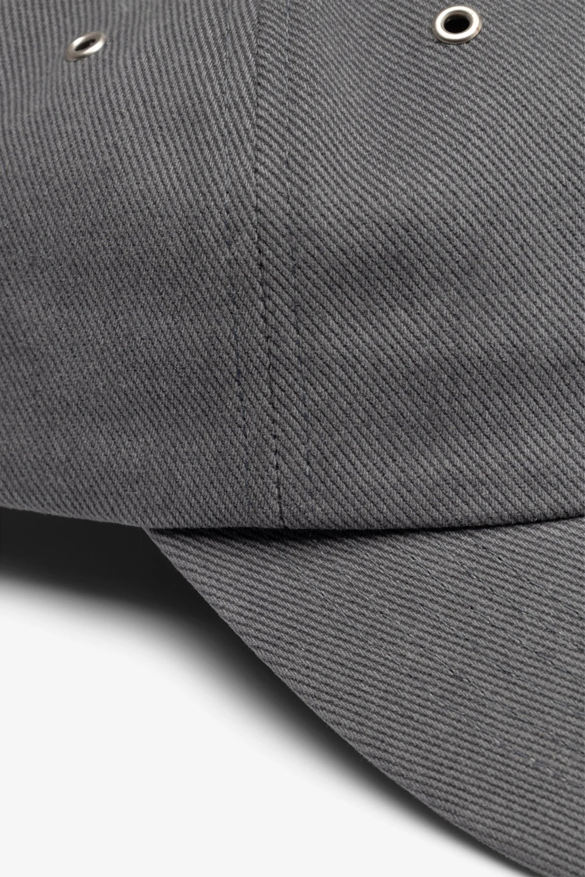 Bull Twill Denim 6-Panel Cap Graphite_4