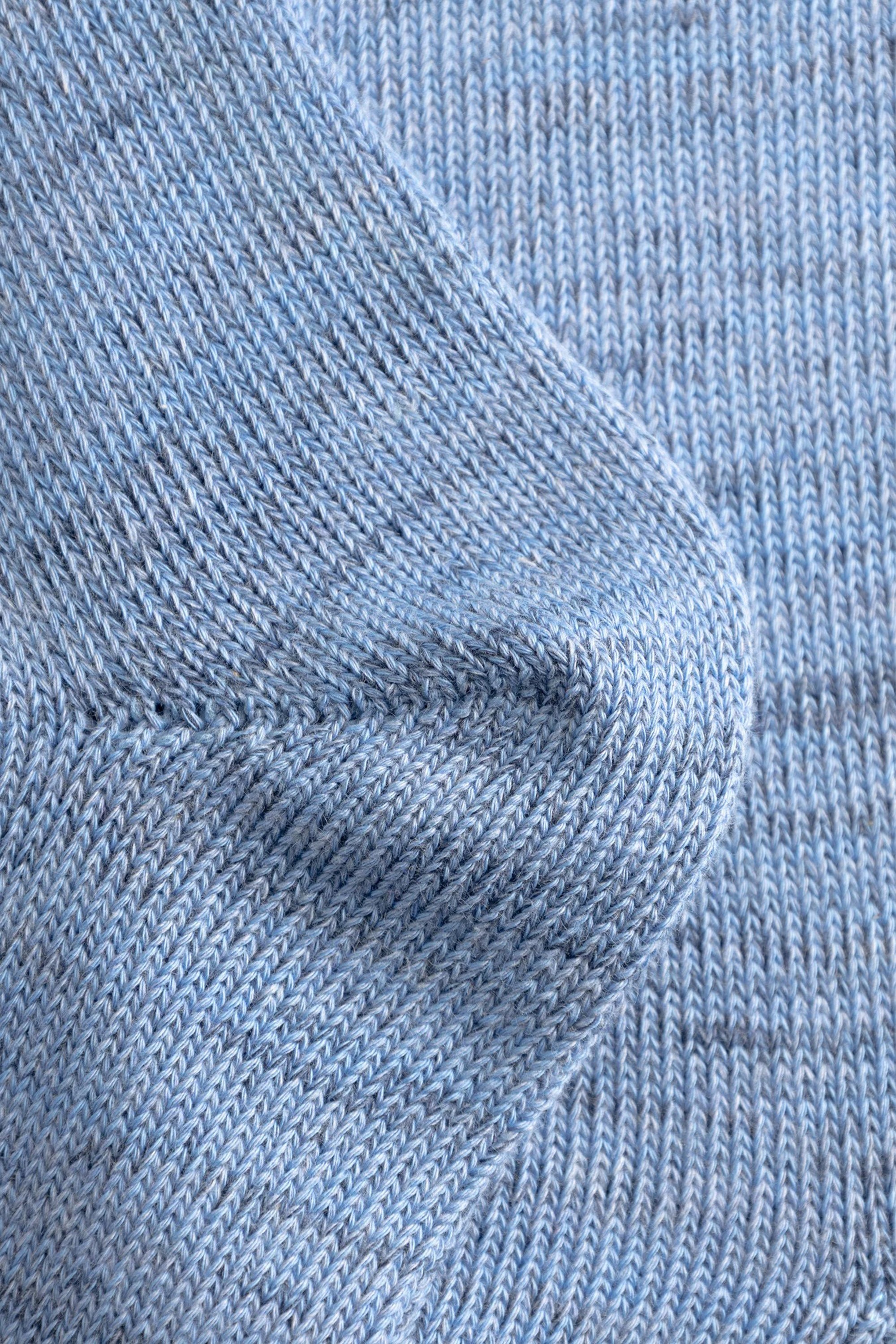 Bykle Heavy Cotton Twist Sock Bel Air Blue