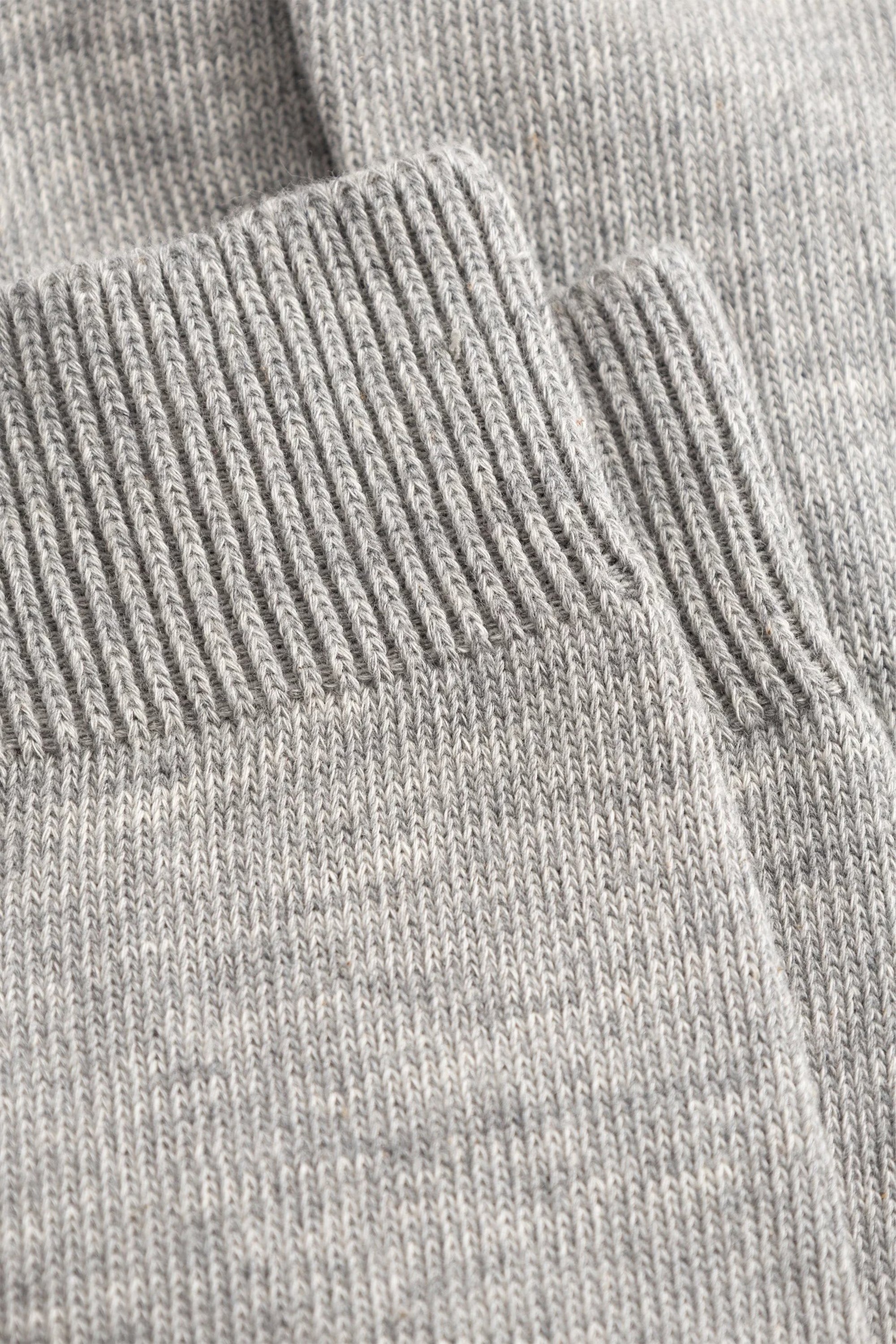 Bykle Heavy Cotton Twist Sock Light Grey Melange