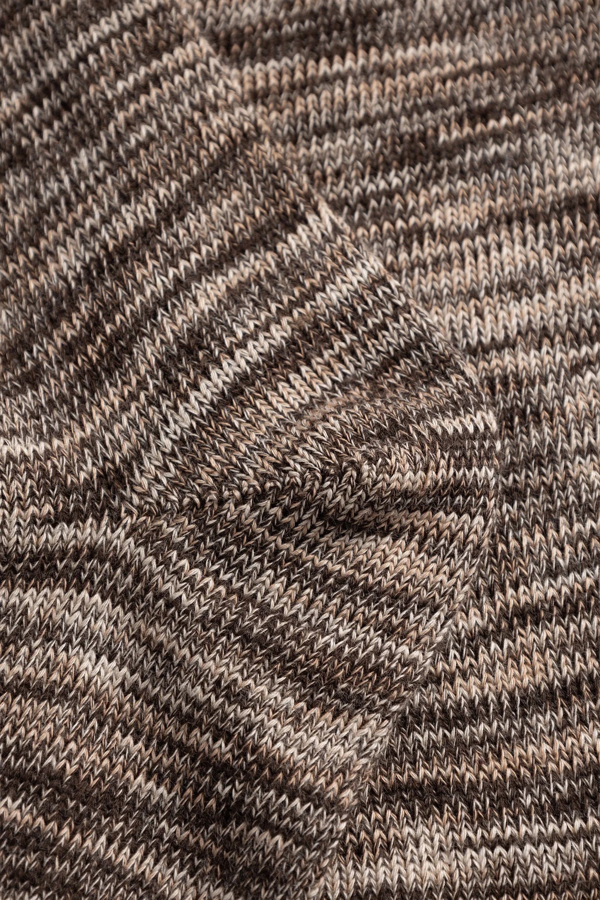 Bykle Heavy Cotton Twist Sock Seal Brown