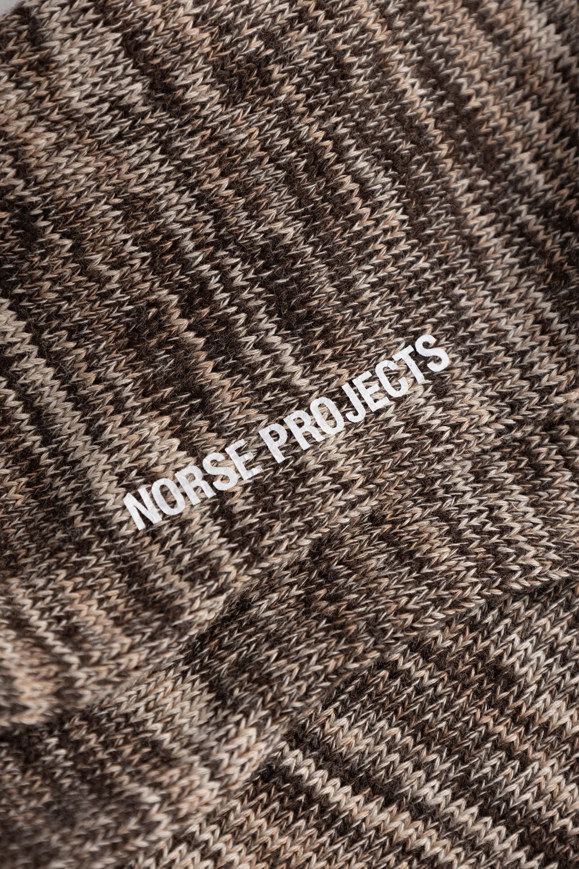 Bykle Heavy Cotton Twist Sock Seal Brown_4