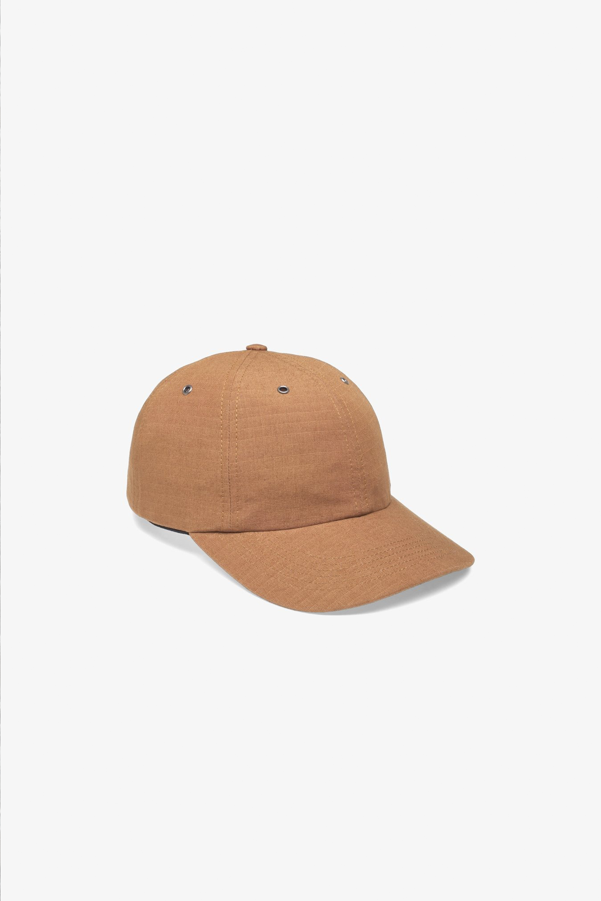 Cotton Ripstop 6-Panel Cap Utility Khaki