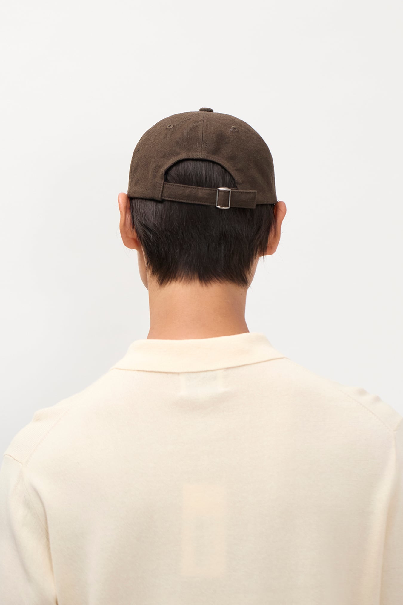Cotton Wool Herringbone Twill 6- Panel Cap Delicioso Brown_4
