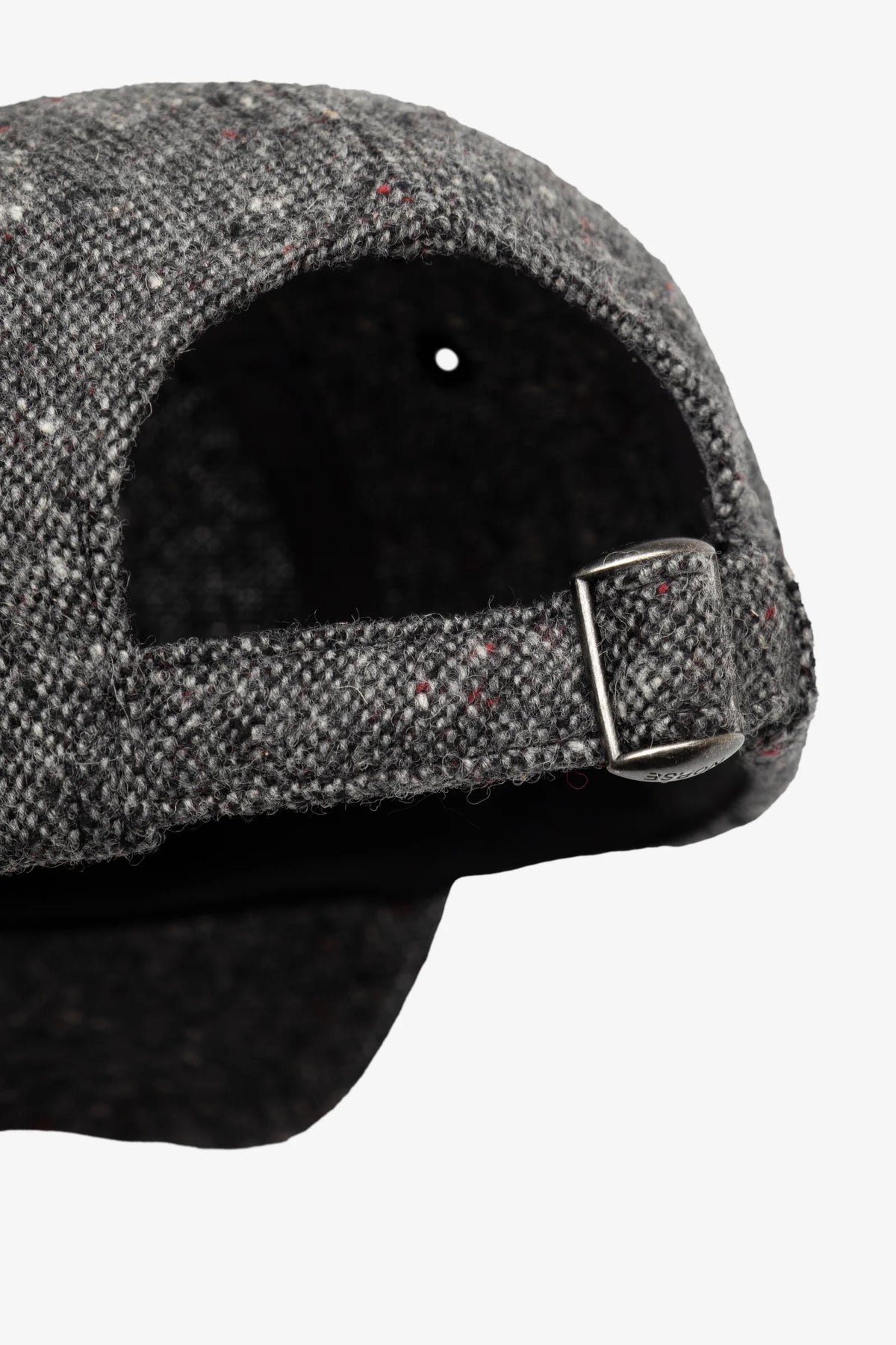 Donegal Wool 6-Panel Cap Grey Melange_3