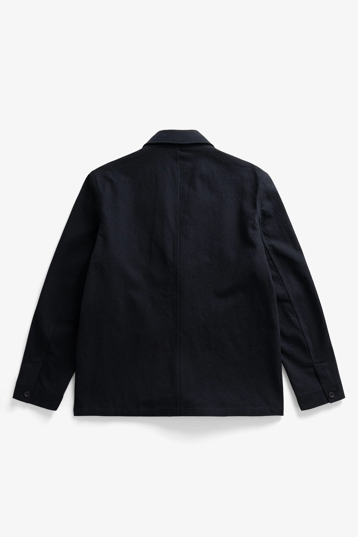 Dyvig Cotton Wool Twill Sports Blazer Dark Navy_2