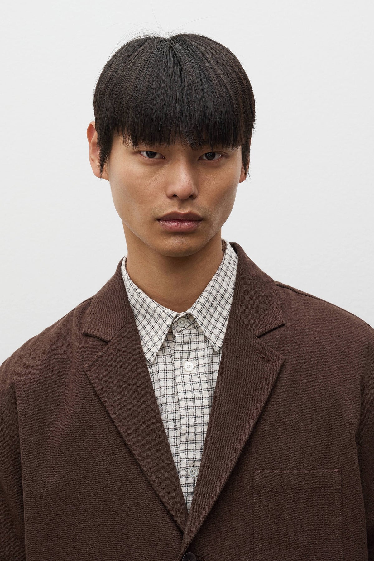Dyvig Cotton Wool Twill Sports Blazer Delicioso Brown_4