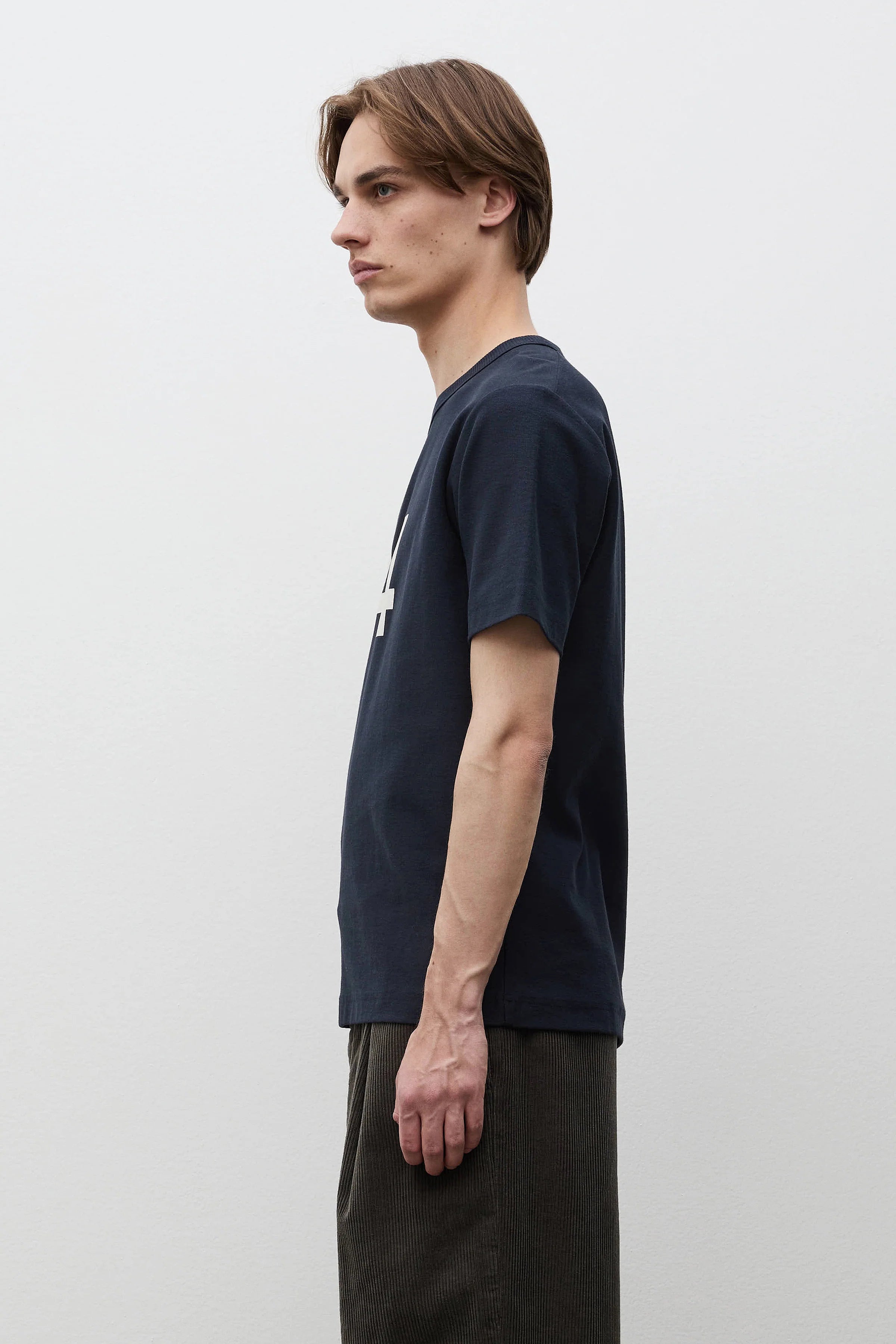 Elmelunde Organic Dry Cotton 04 Print T-Shirt Dark Navy_2