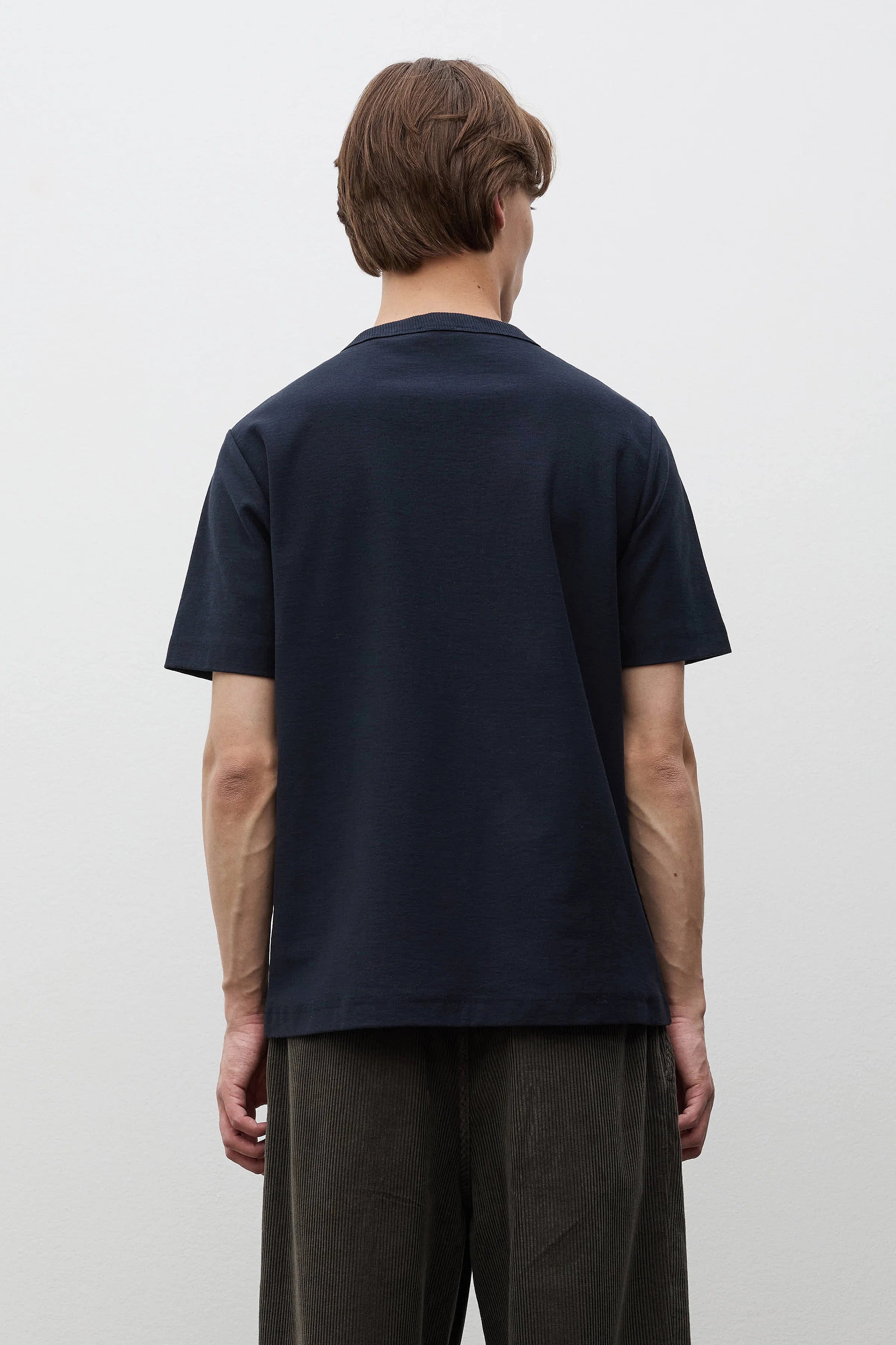 Elmelunde Organic Dry Cotton 04 Print T-Shirt Dark Navy_3