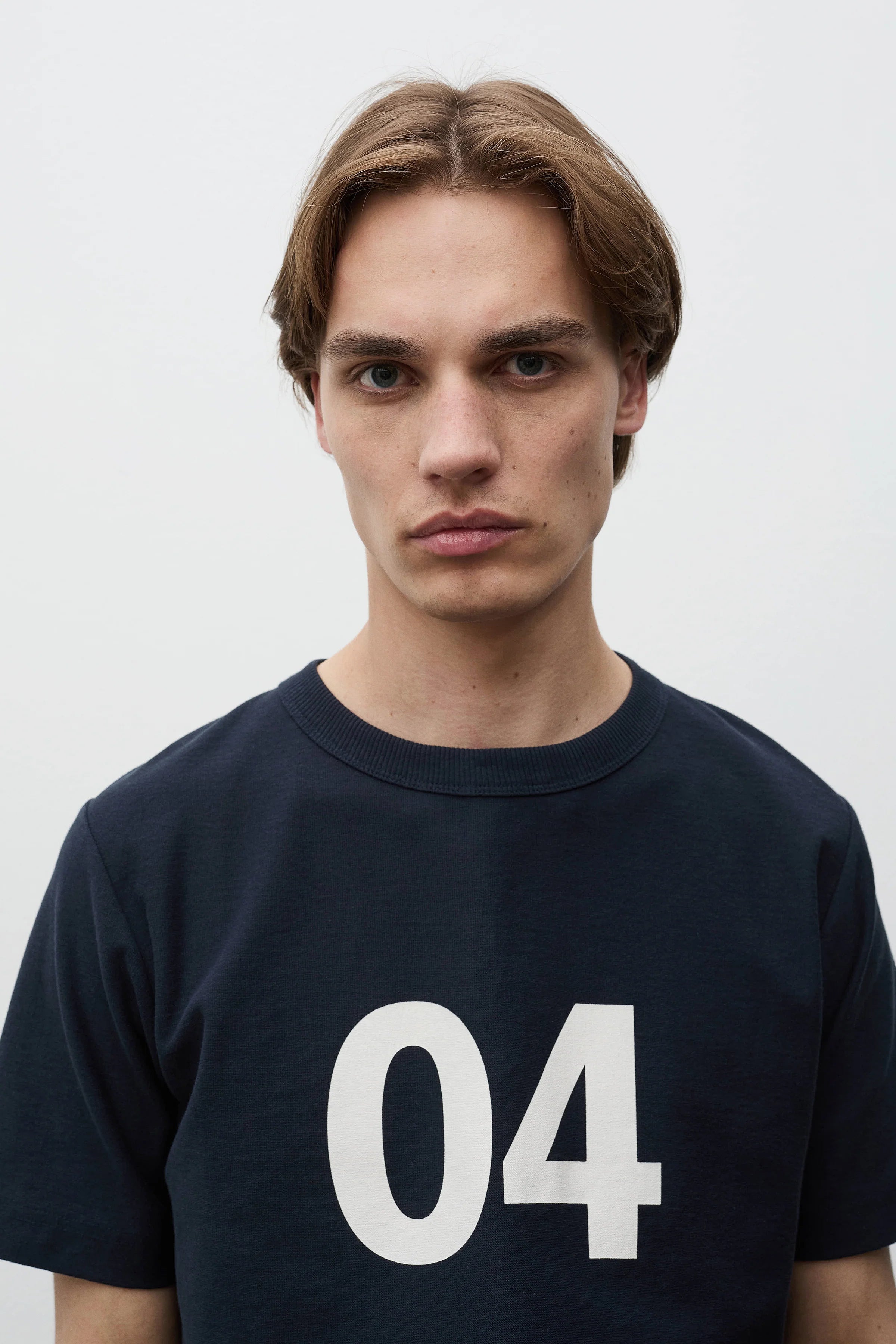 Elmelunde Organic Dry Cotton 04 Print T-Shirt Dark Navy_4