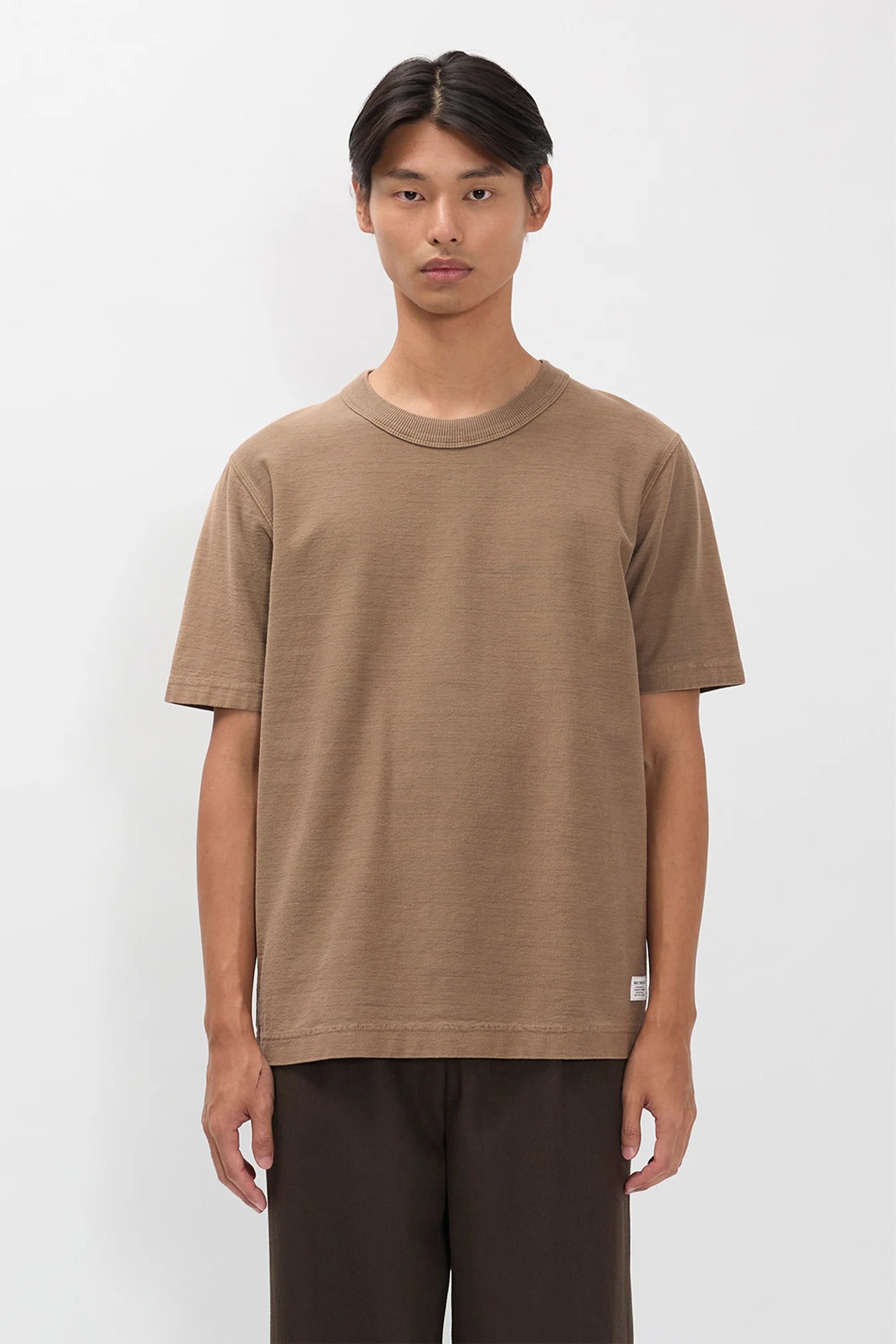 Elmelunde Organic Dry Cotton GMD T-Shirt Walnut_1