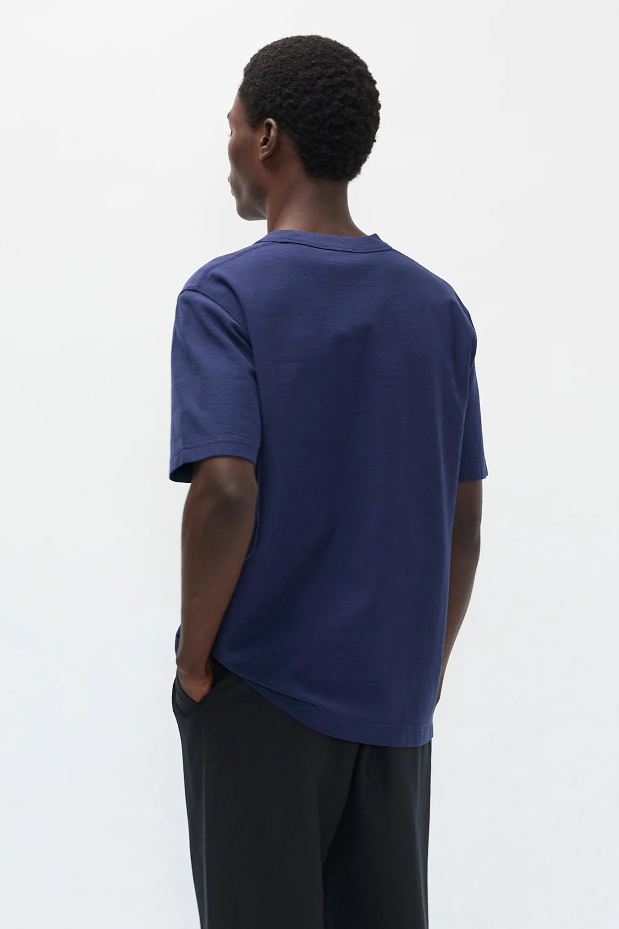 Elmelunde Organic Dry Cotton GMD T-Shirt Workwear Blue_3