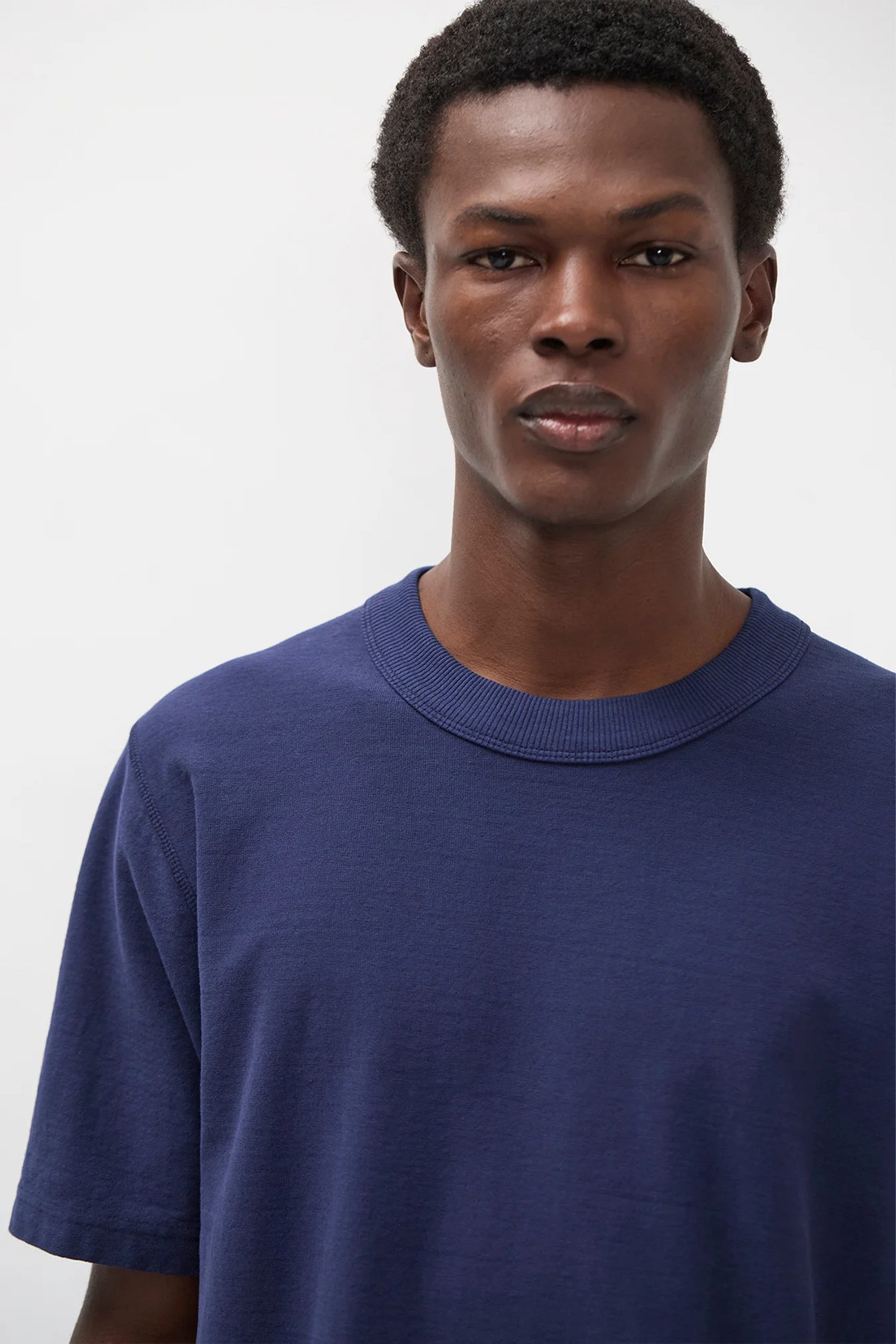 Elmelunde Organic Dry Cotton GMD T-Shirt Workwear Blue_4