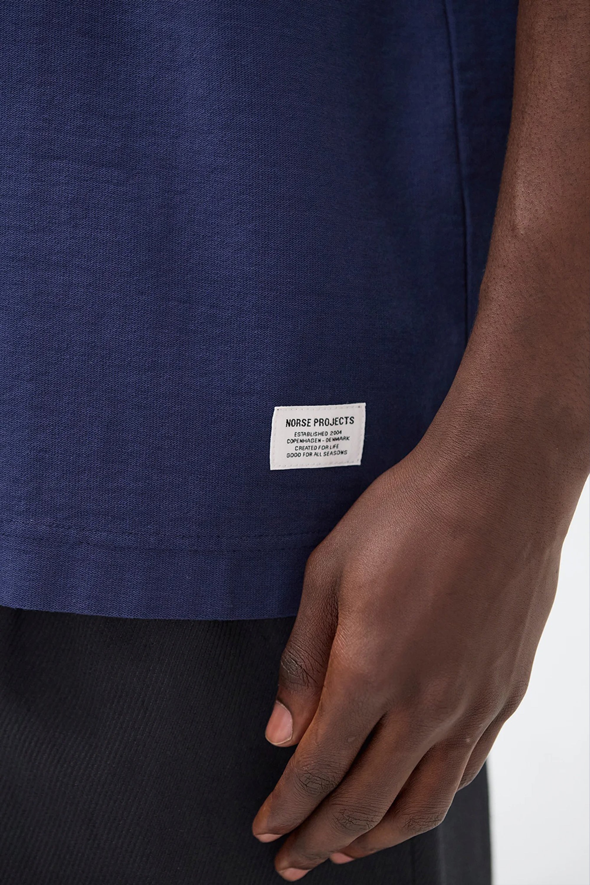 Elmelunde Organic Dry Cotton GMD T-Shirt Workwear Blue_7