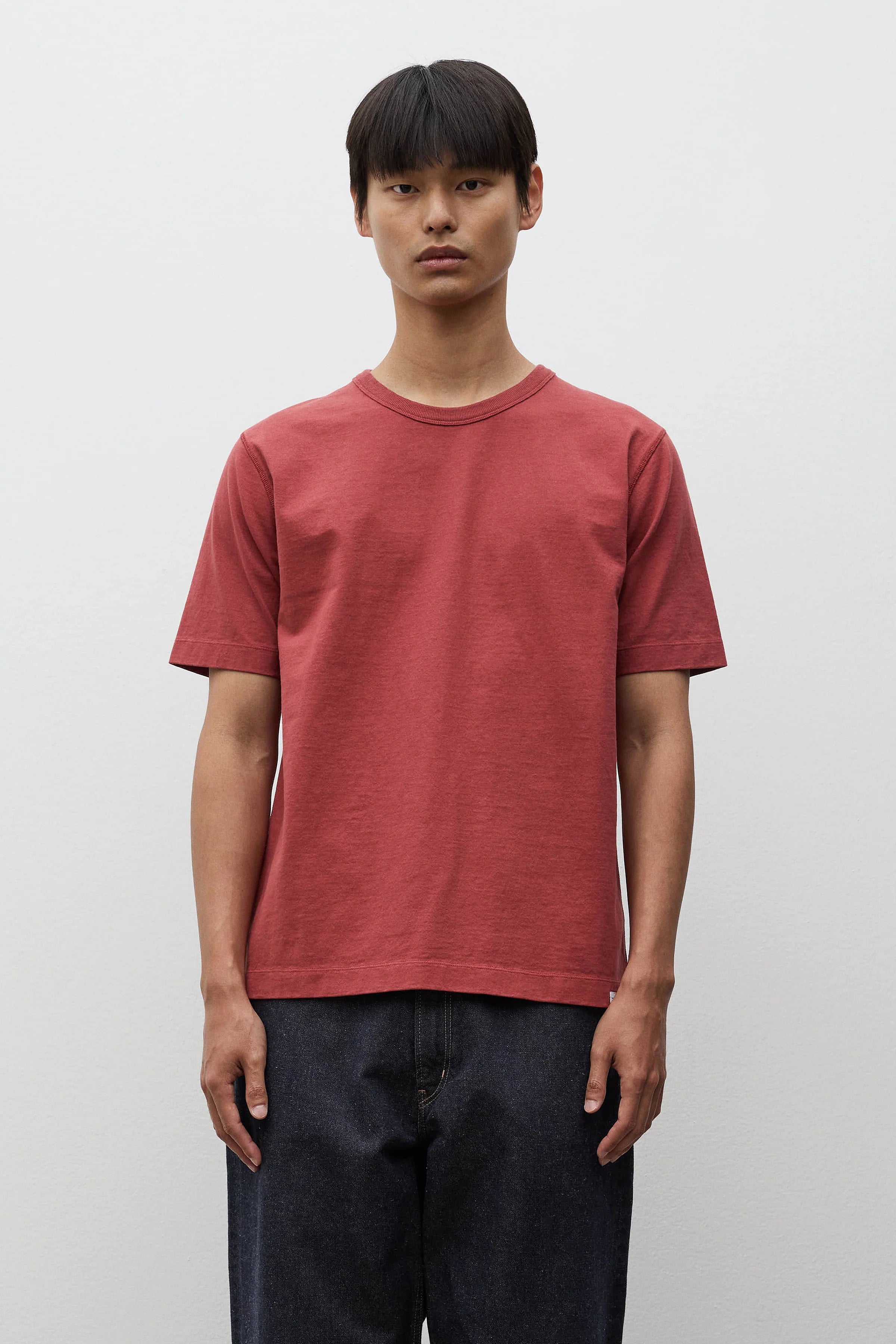 Elmelunde Soft Compact Cotton T-Shirt Cowhide